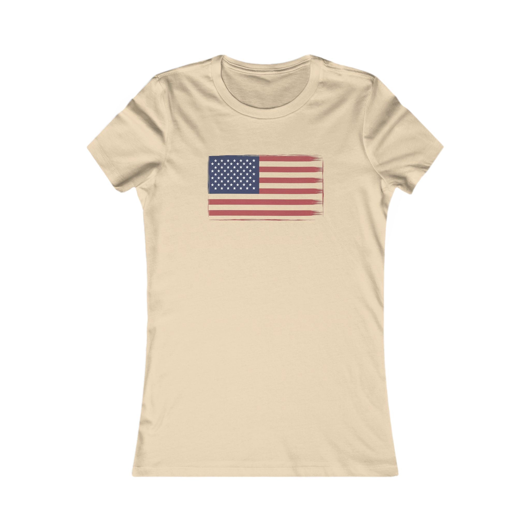 Women's Tee — American Flag