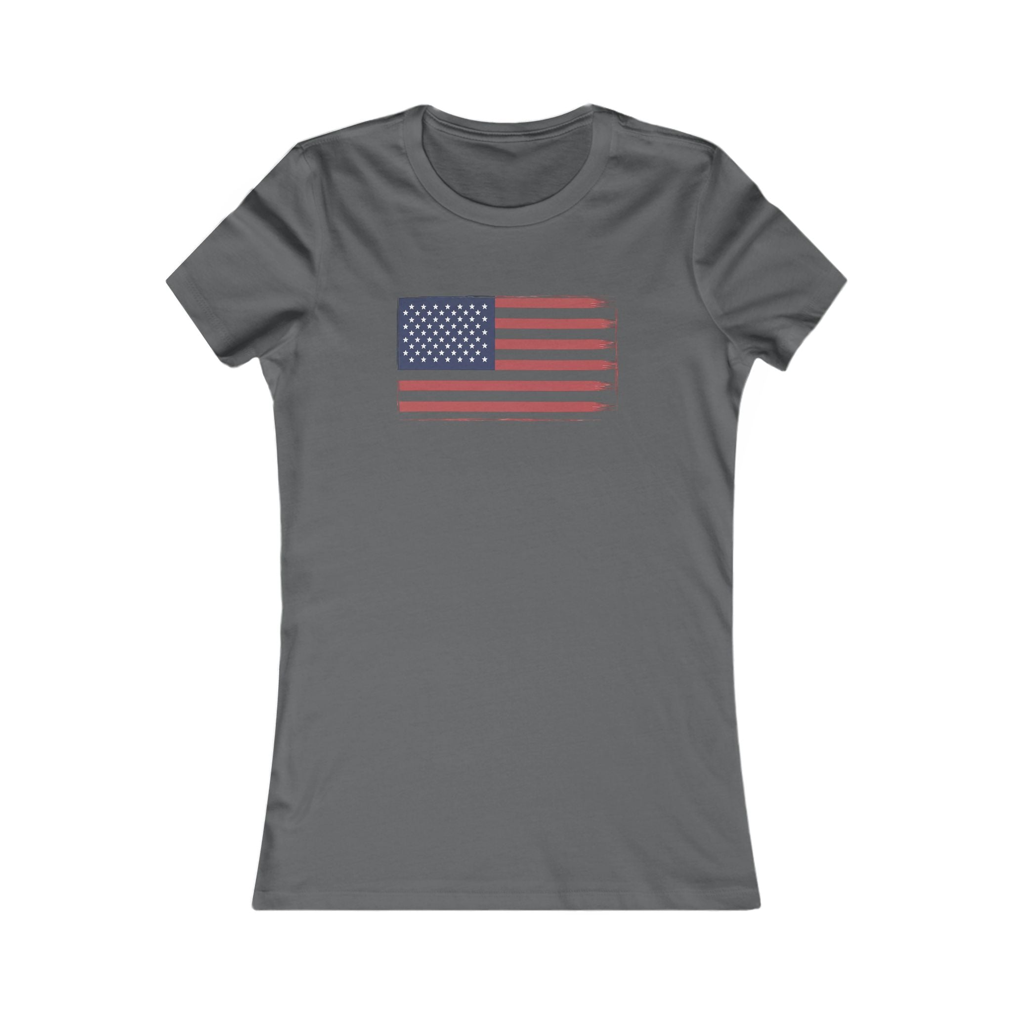 Women's Tee — American Flag