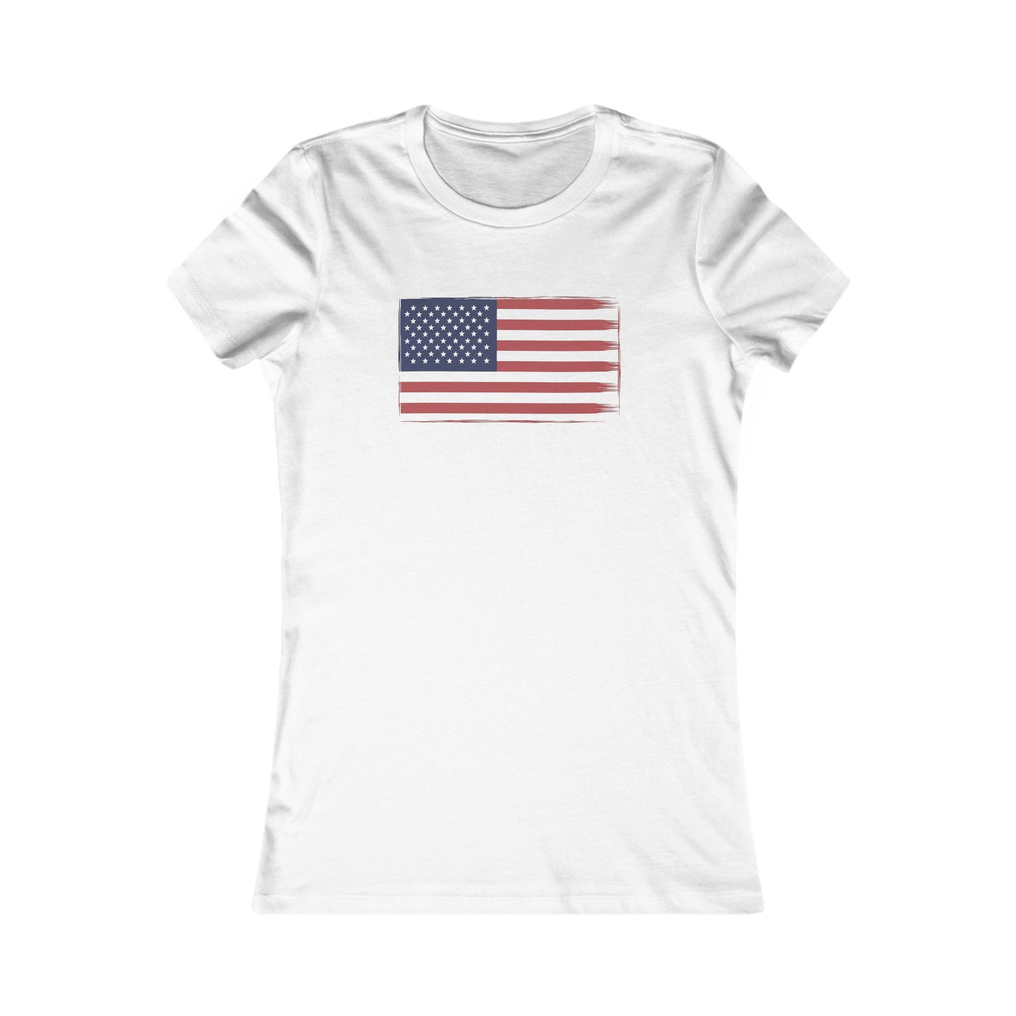 Women's Tee — American Flag