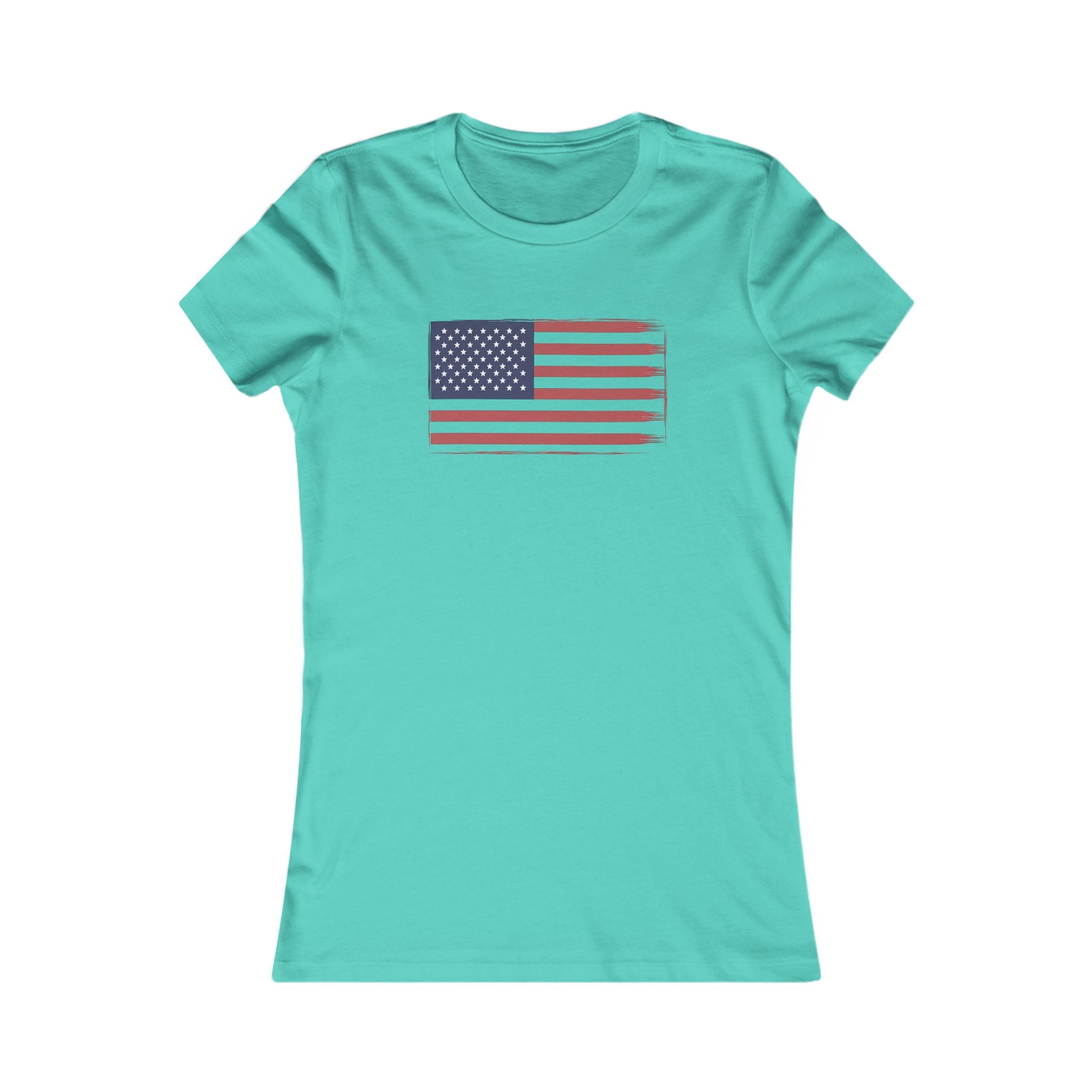 Women's Tee — American Flag