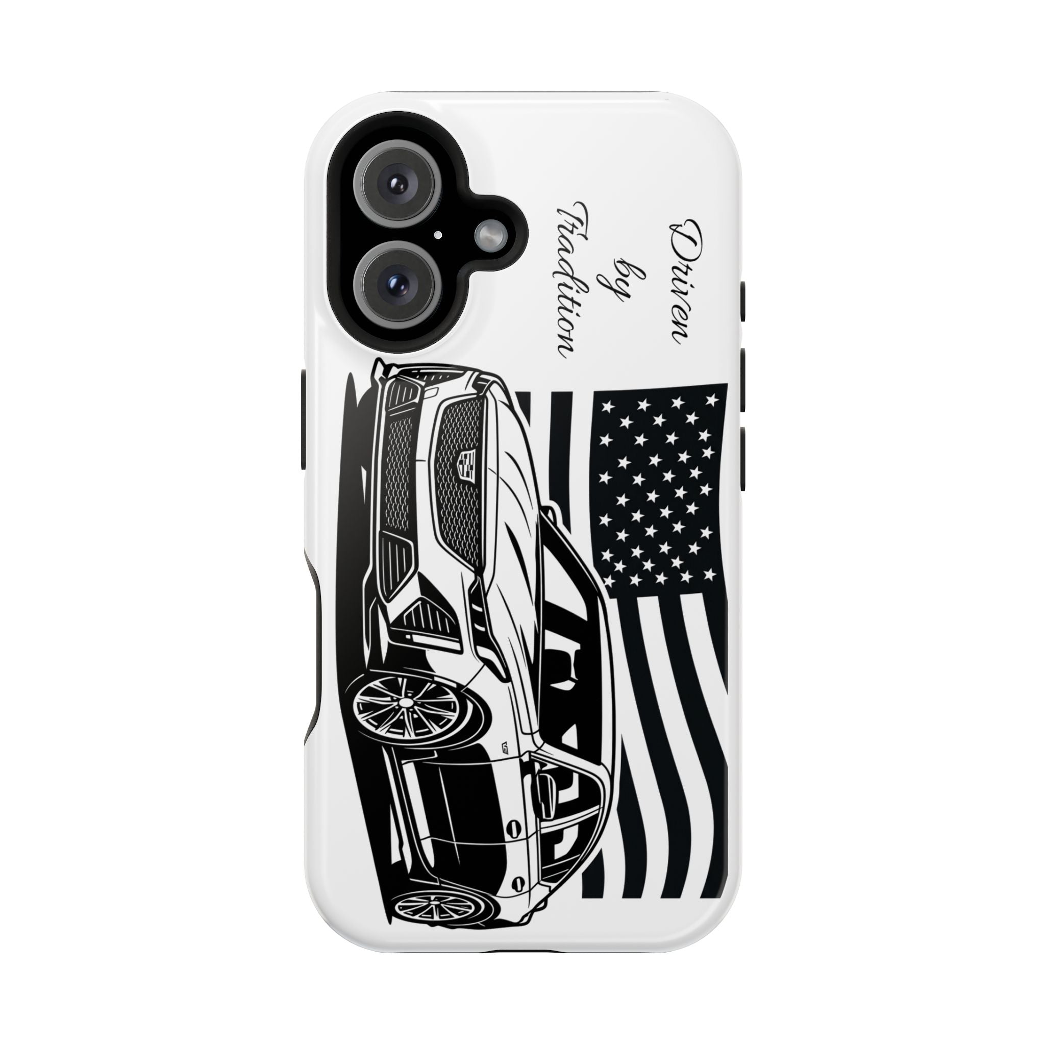 Magnetic Impact-Resistant Phone Case — "Driven by Tradition"