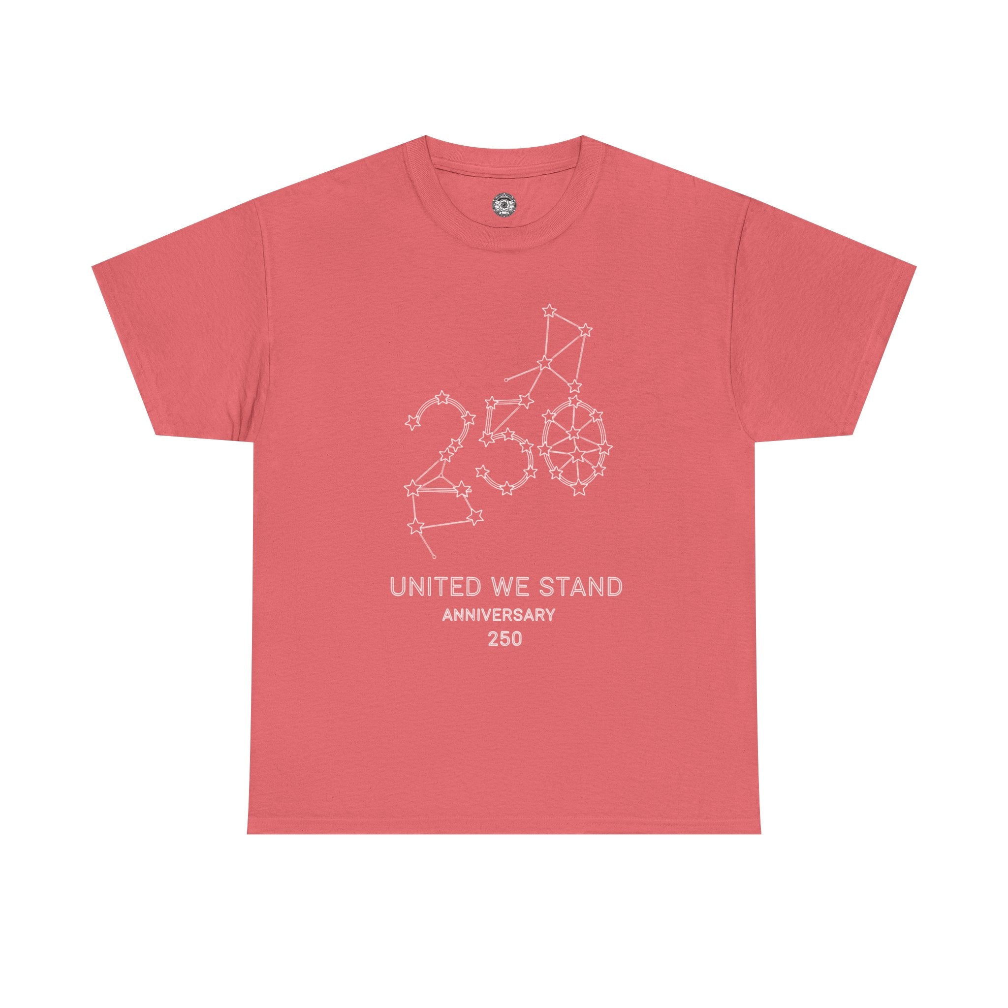Unisex Heavy Cotton Tee — 250th Anniversary "United We Stand"