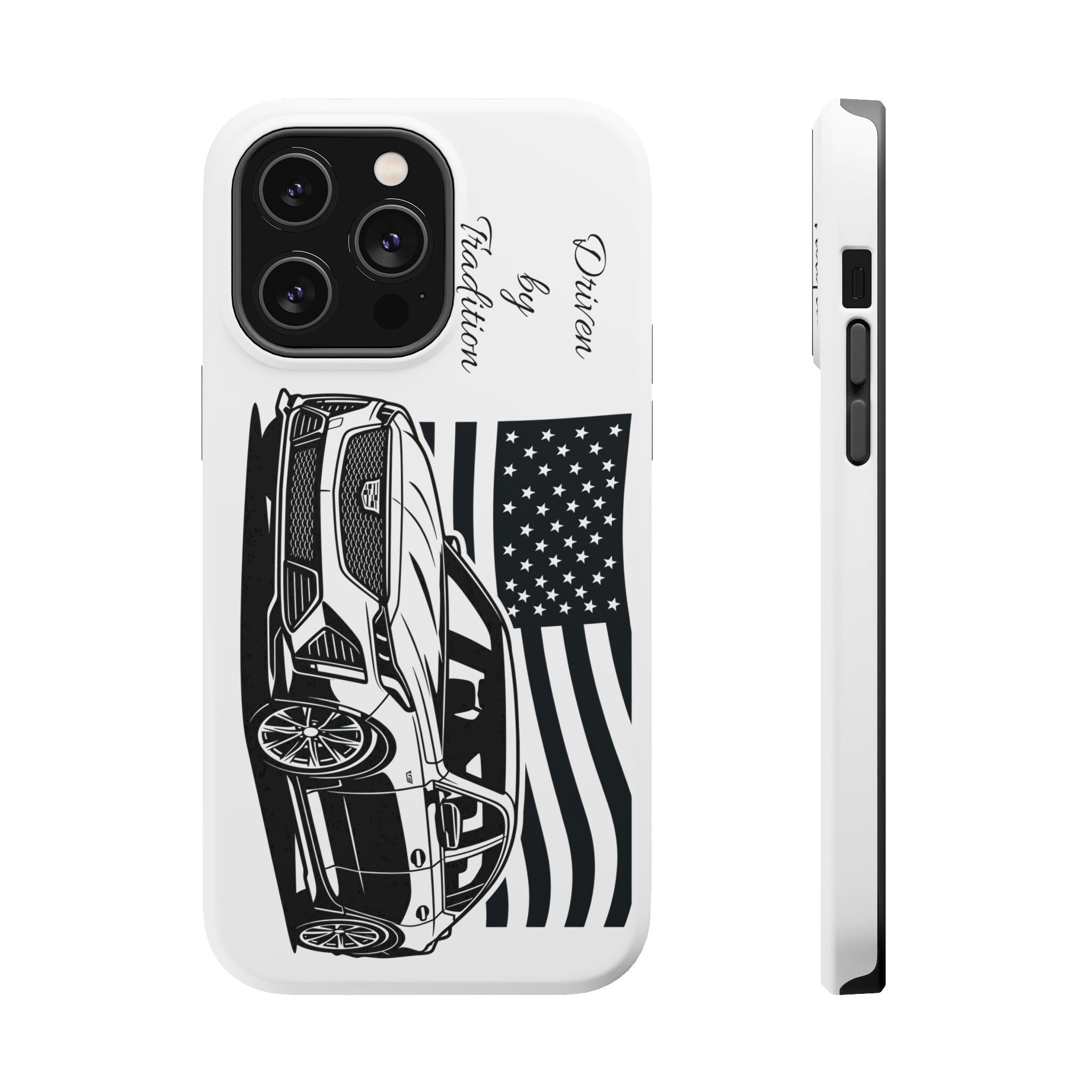 Magnetic Impact-Resistant Phone Case — "Driven by Tradition"