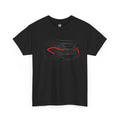 Unisex Heavy Cotton Tee — P1 Rear Silhouette