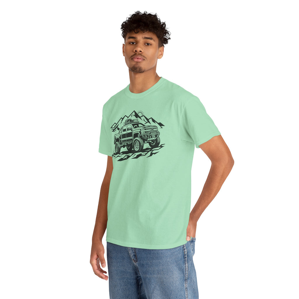 Unisex Heavy Cotton Tee — Mountain 4x4 Adventure