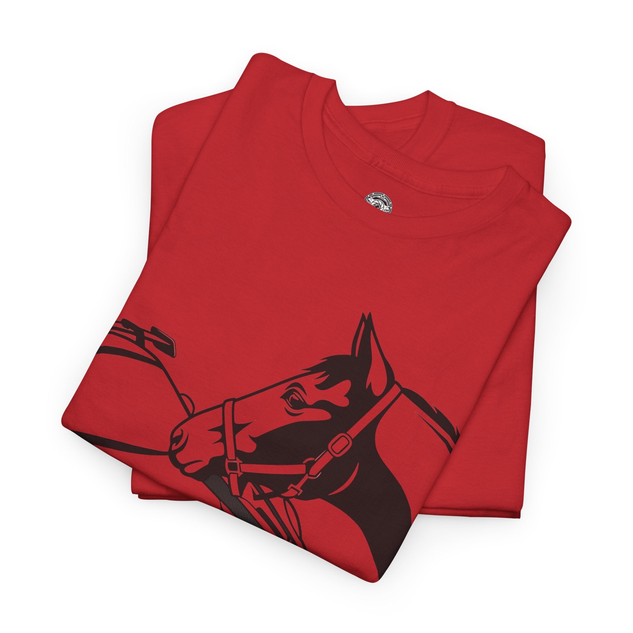 Unisex Heavy Cotton Tee — 992 vs Horse (Viral Video)