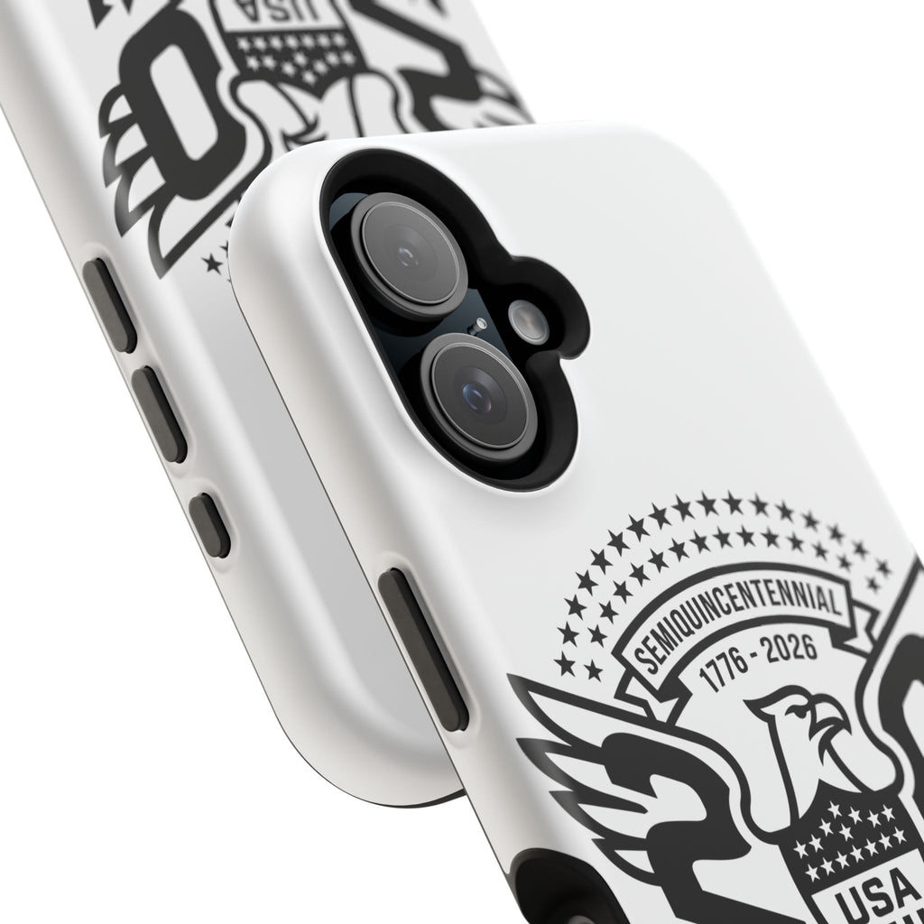 Magnetic Impact-Resistant Phone Case — USA Semiquincentennial