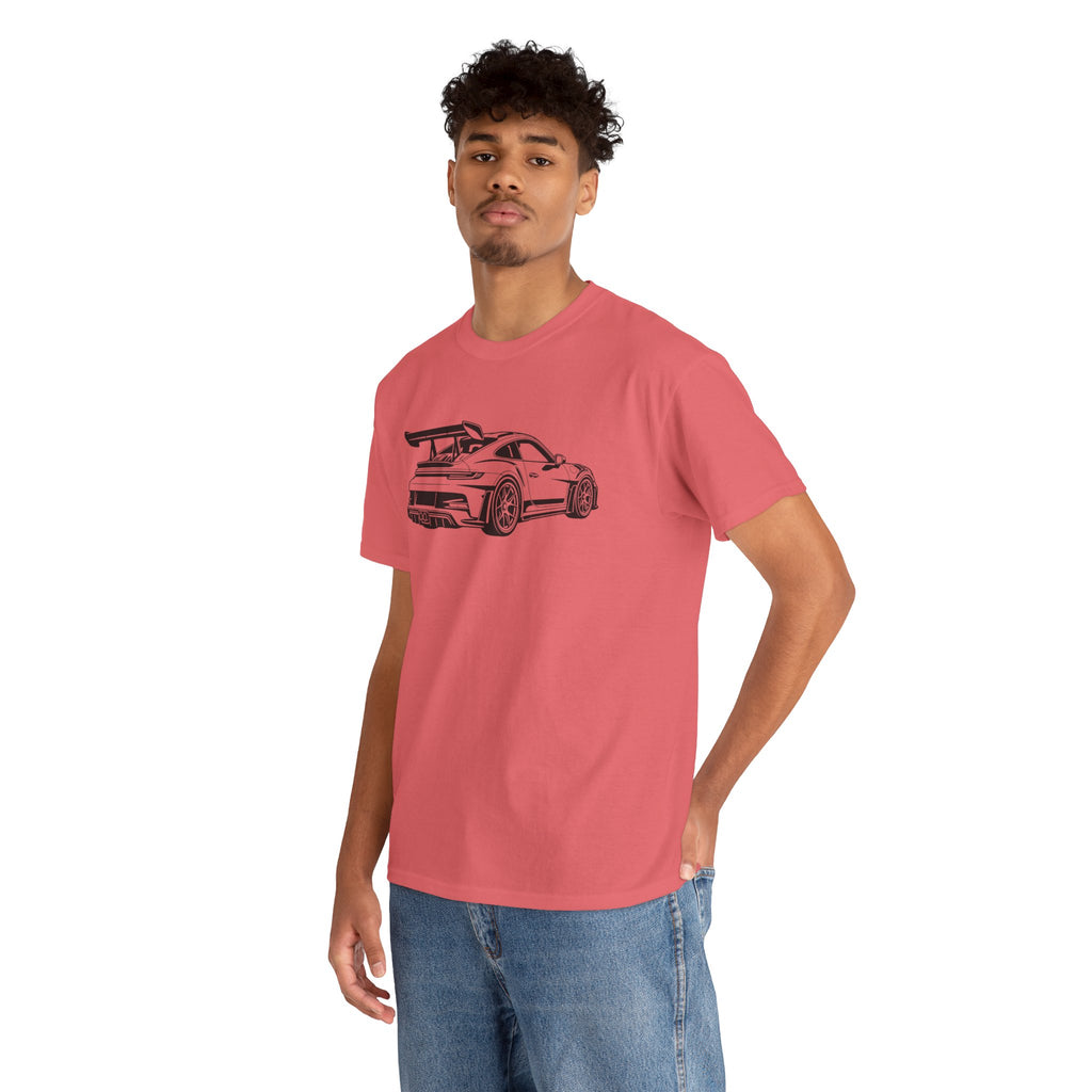 Unisex Heavy Cotton Tee — 992 Rear Profile