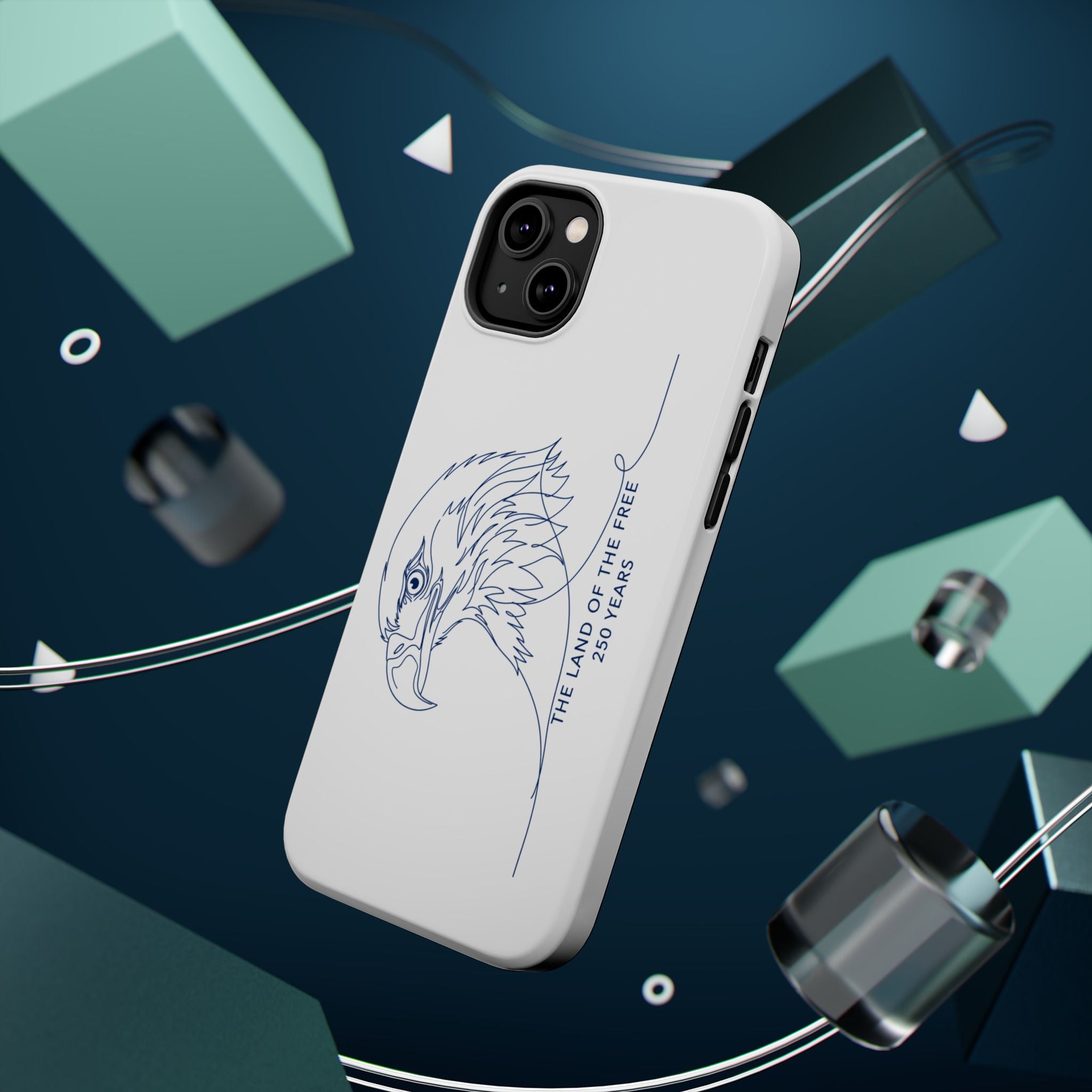 Magnetic Impact-Resistant Phone Case — "The Land of the Free" 250 Years