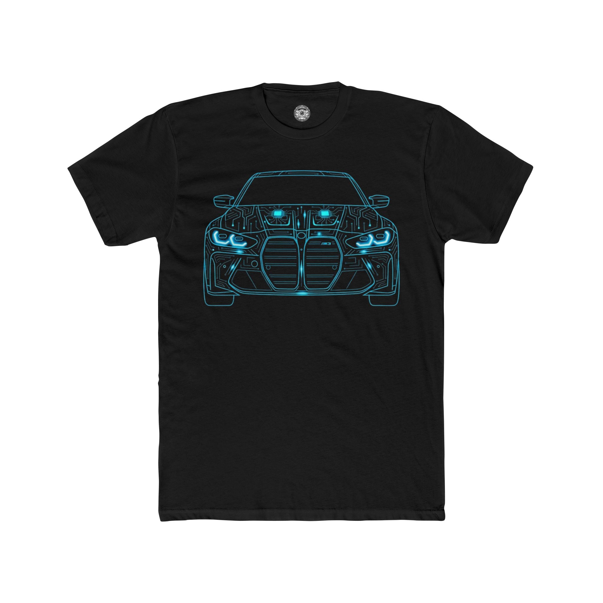 Men's Cotton Crew Tee — Circuitboard G80