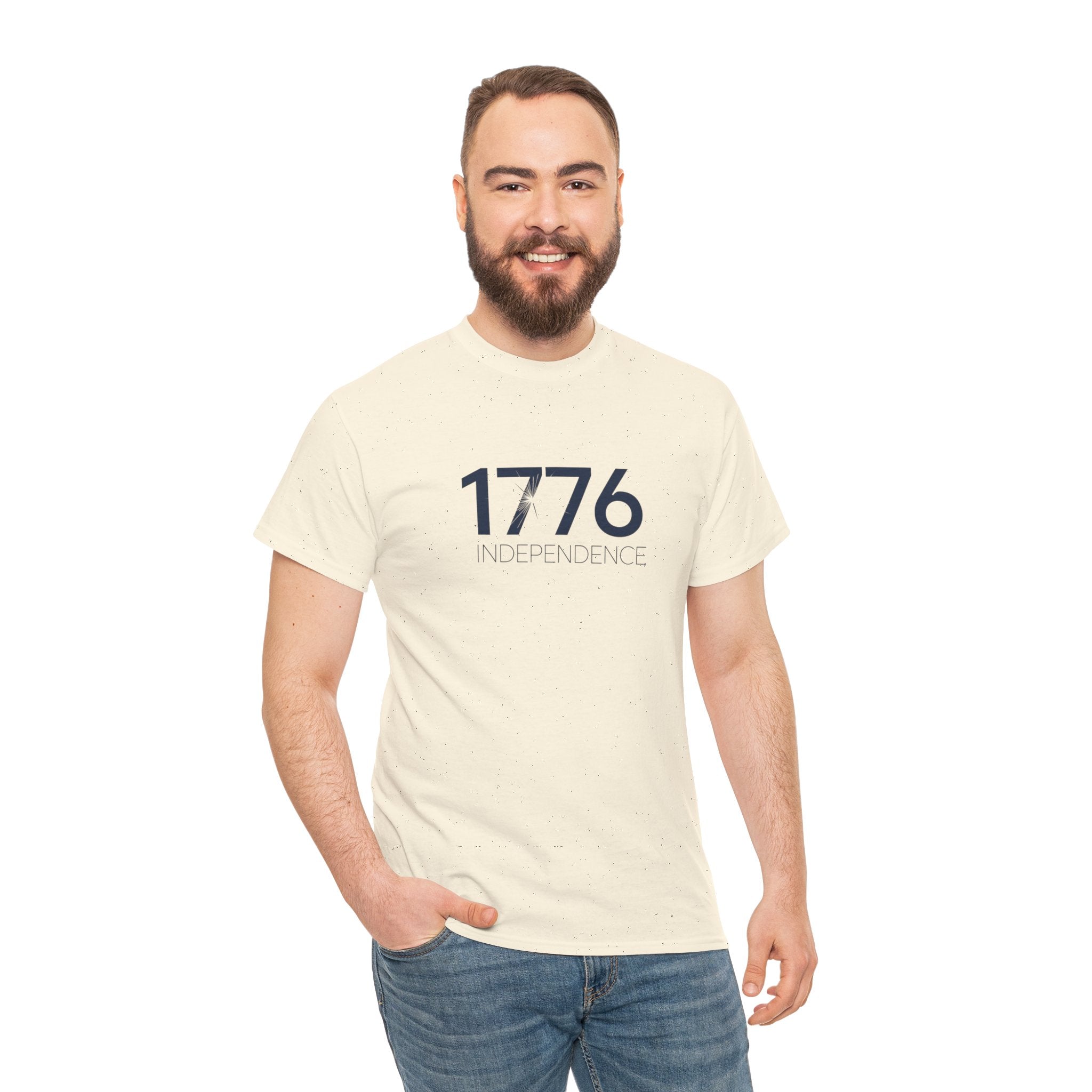 Unisex Heavy Cotton Tee — 1776 Independence