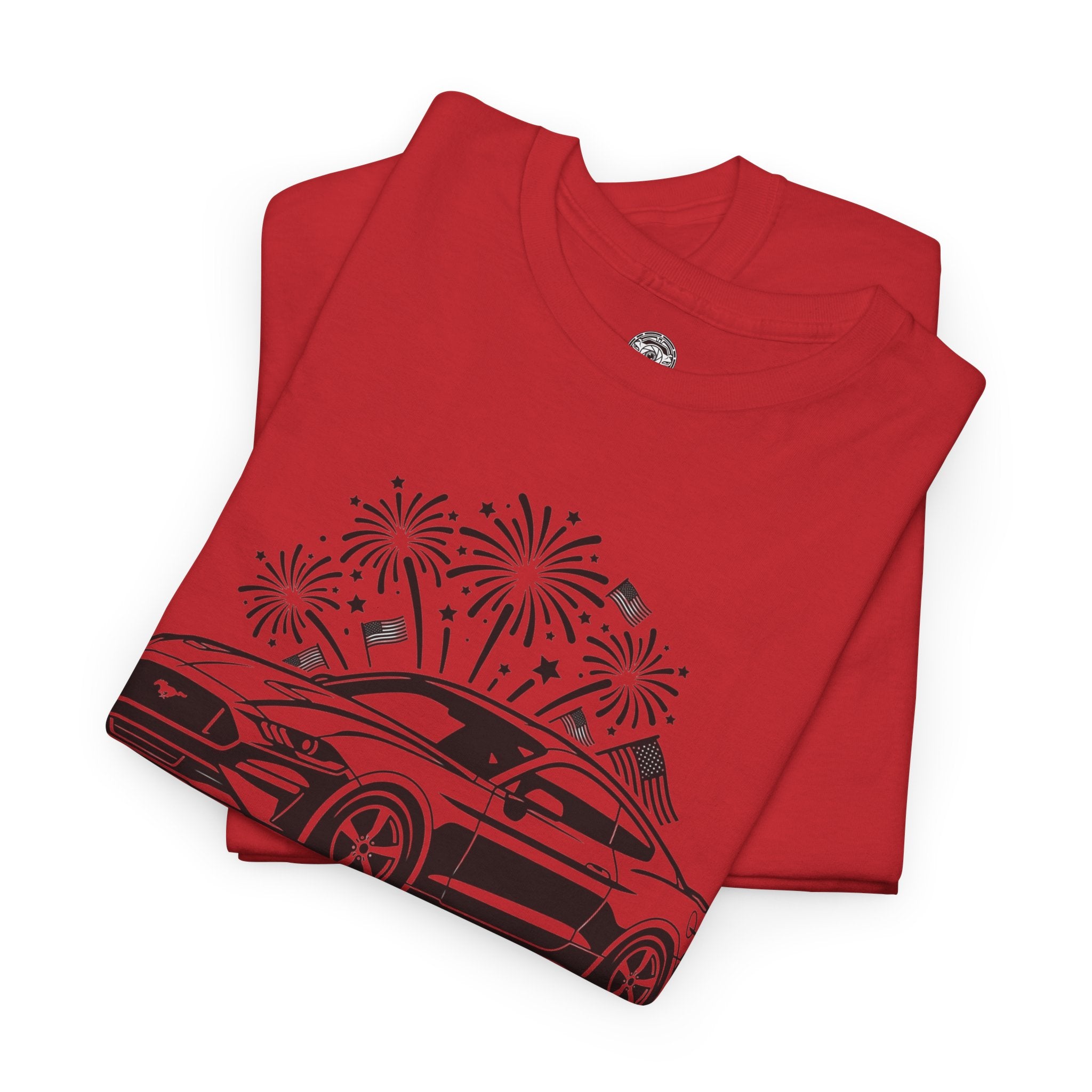 Unisex Heavy Cotton Tee — 4th of July — Modern American Muscle
