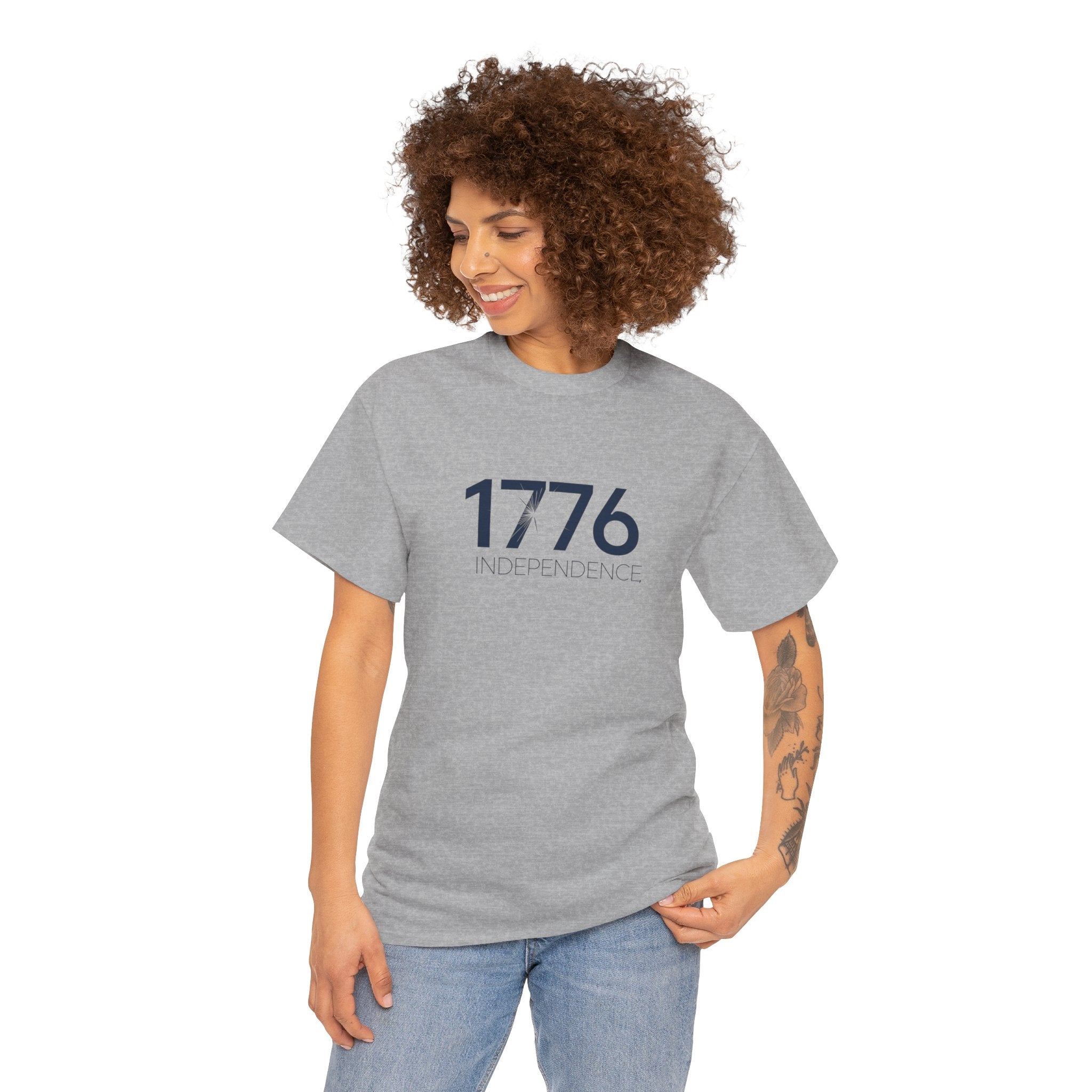 Unisex Heavy Cotton Tee — 1776 Independence