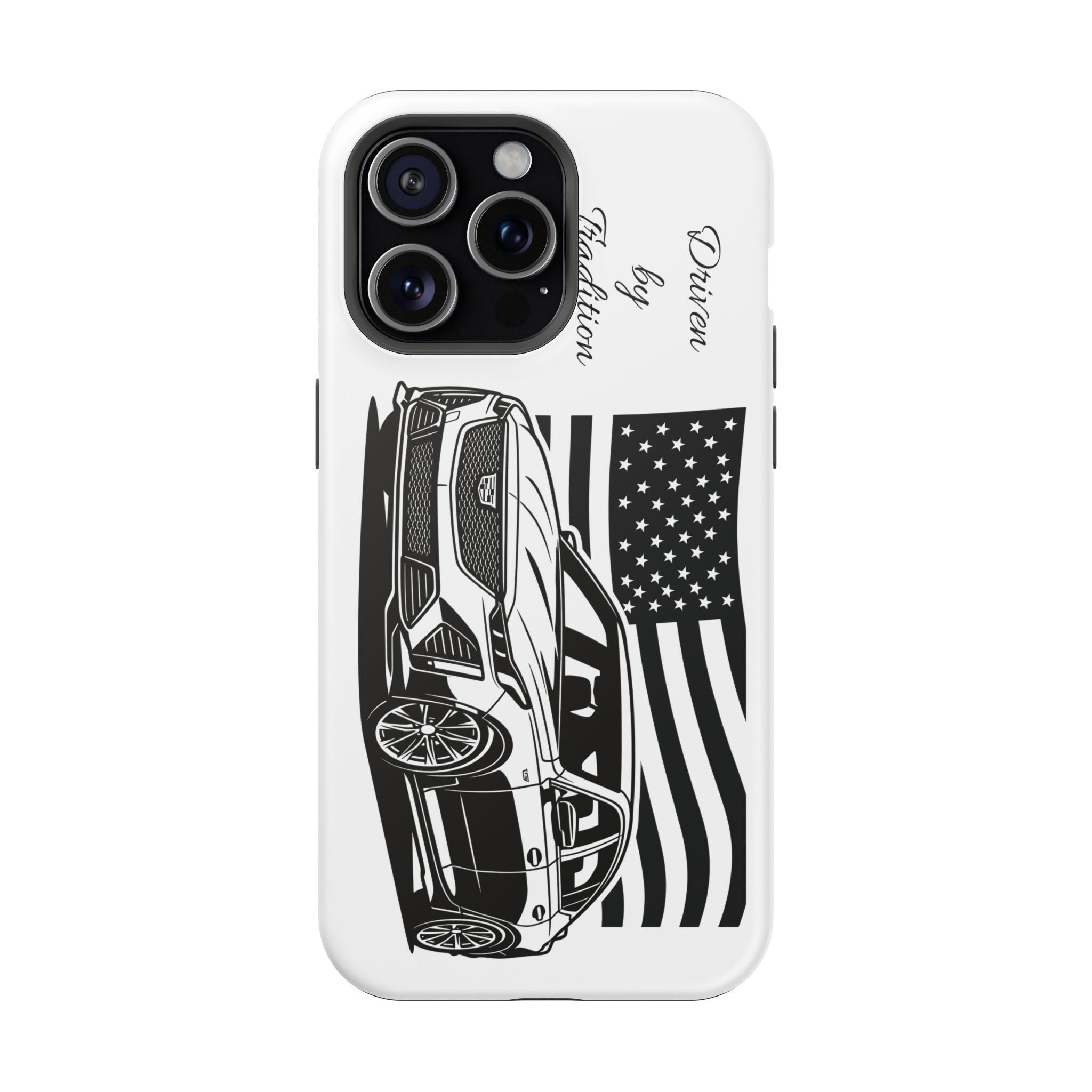 Magnetic Impact-Resistant Phone Case — "Driven by Tradition"