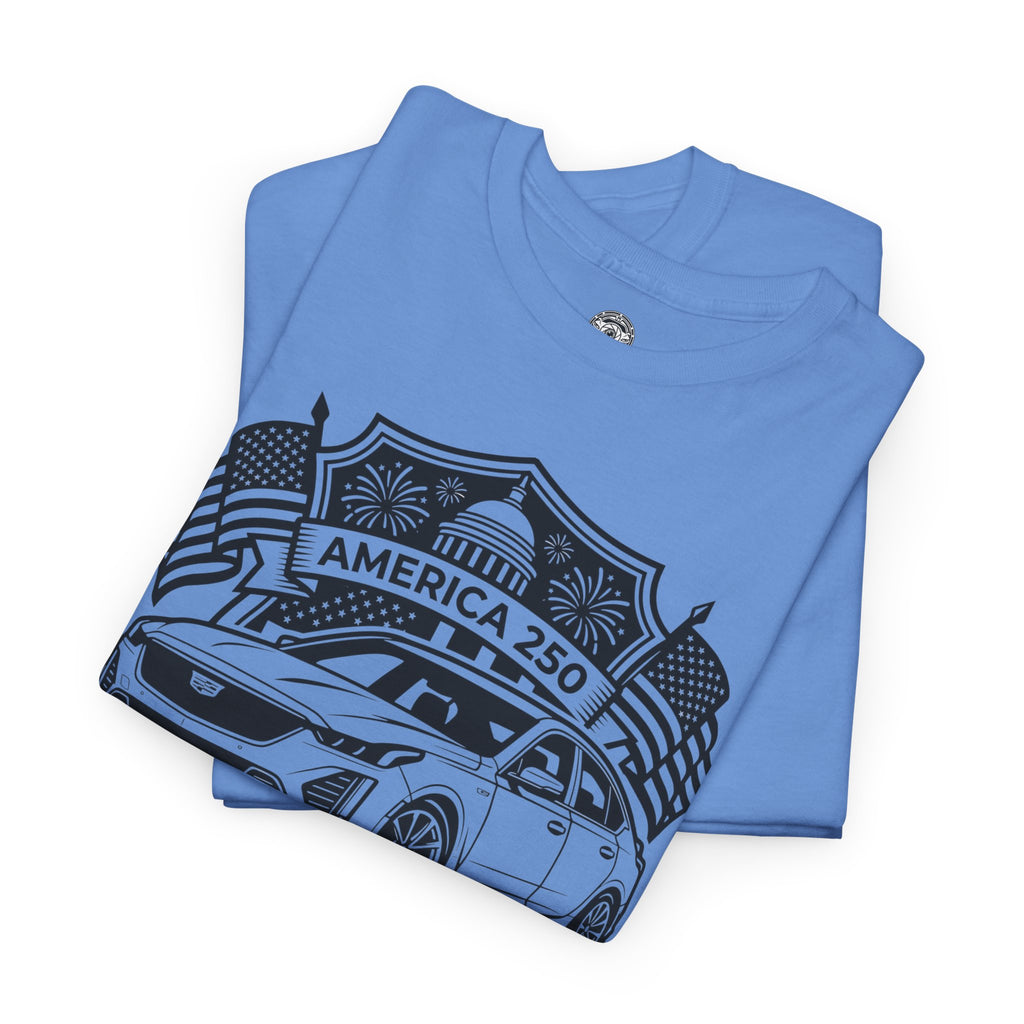 Unisex Heavy Cotton Tee — 4th of July — American Sedan