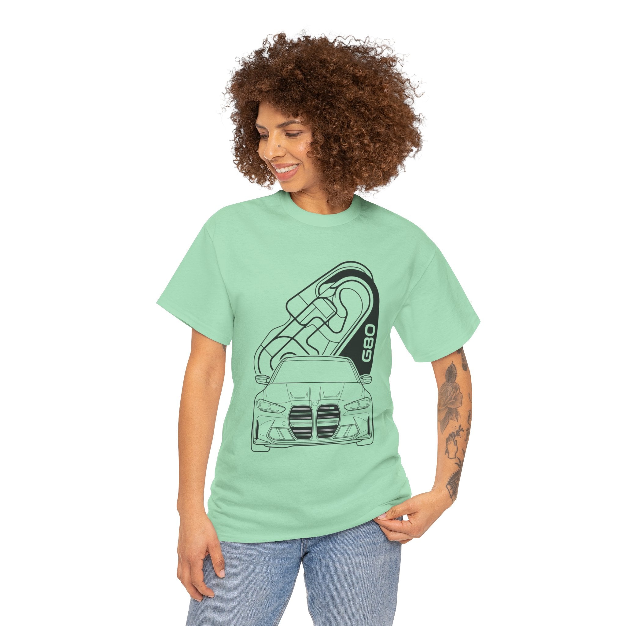 Unisex Heavy Cotton Tee — G80 Track