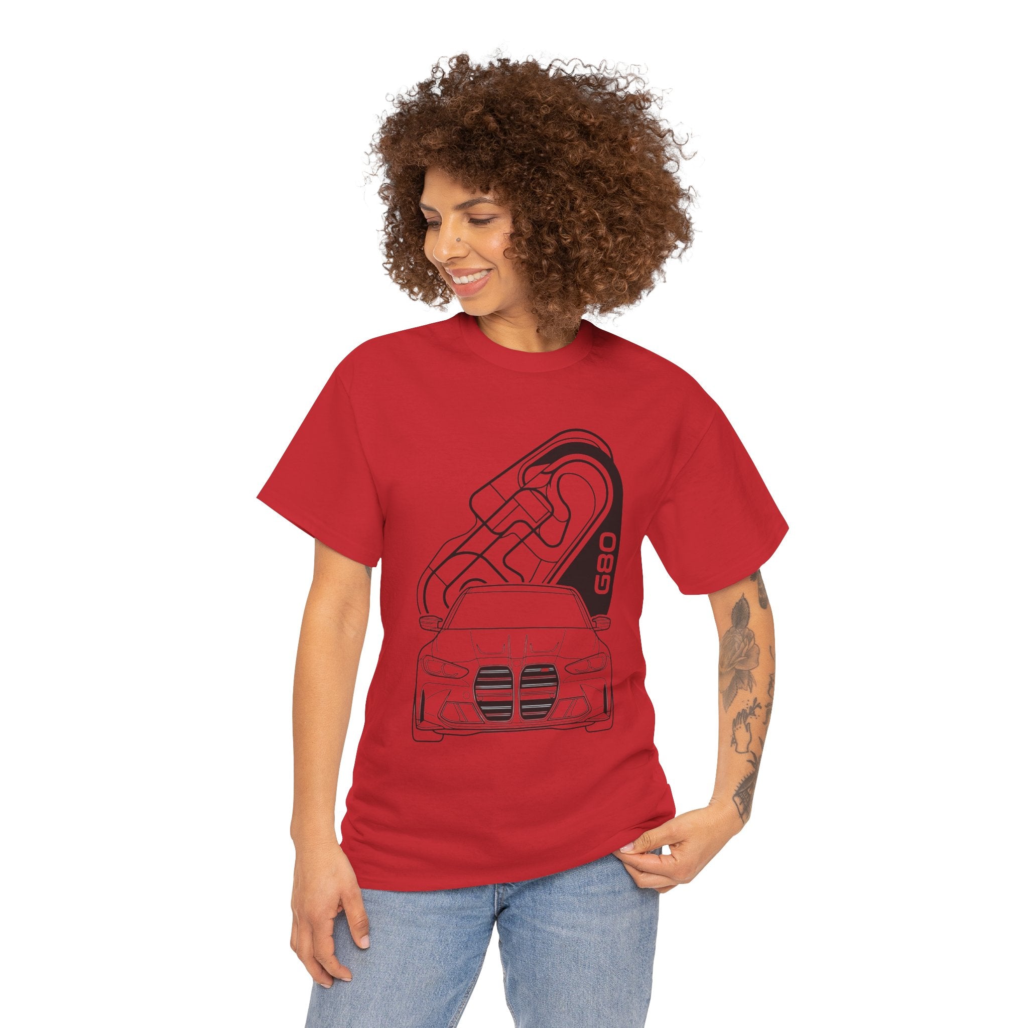 Unisex Heavy Cotton Tee — G80 Track