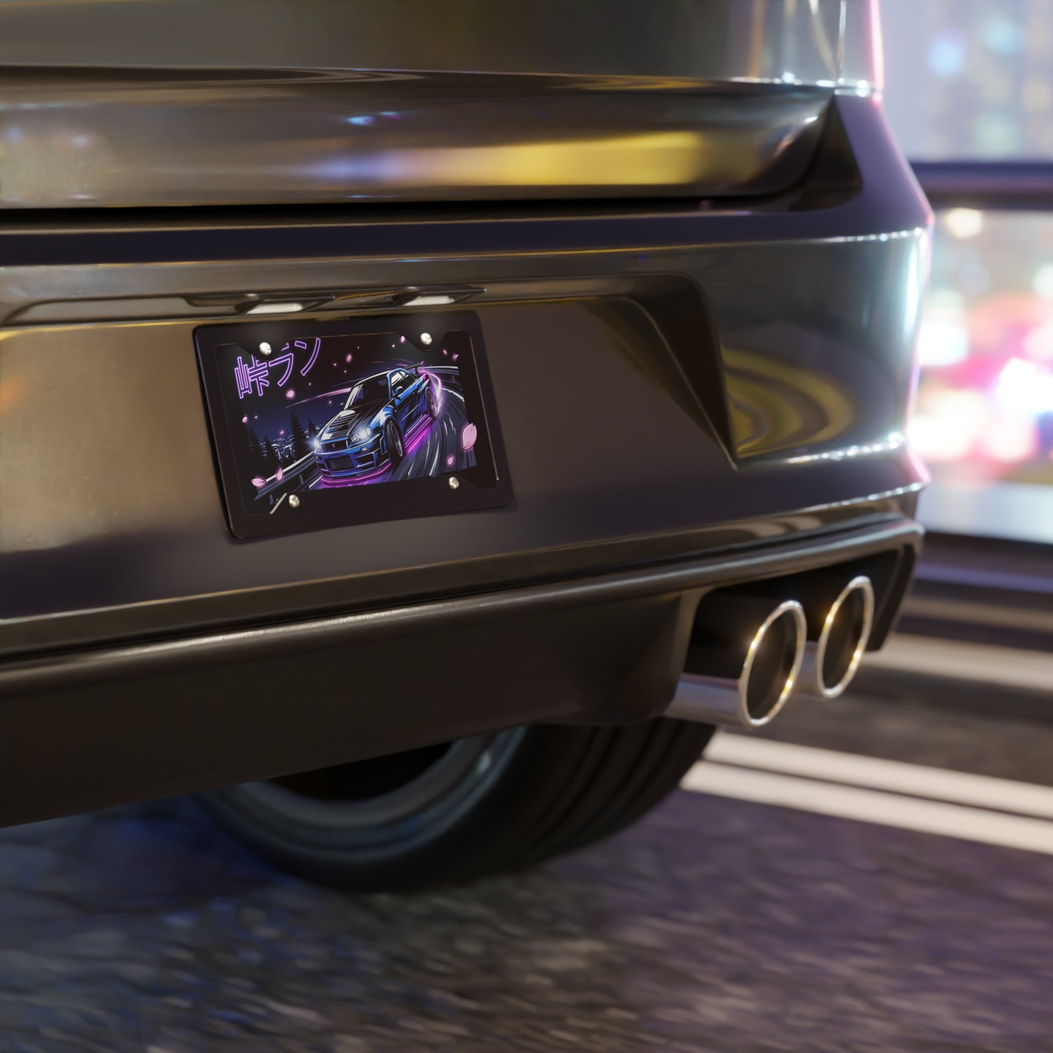 Vanity Plate - Touge Run