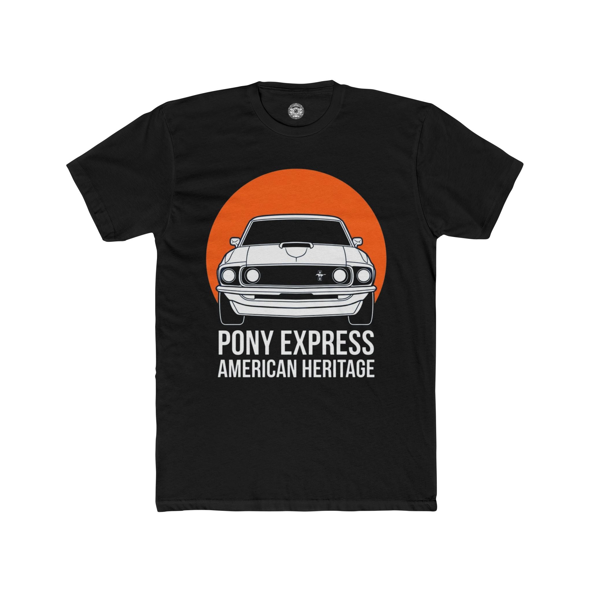 Men's Cotton Crew Tee — Pony Express