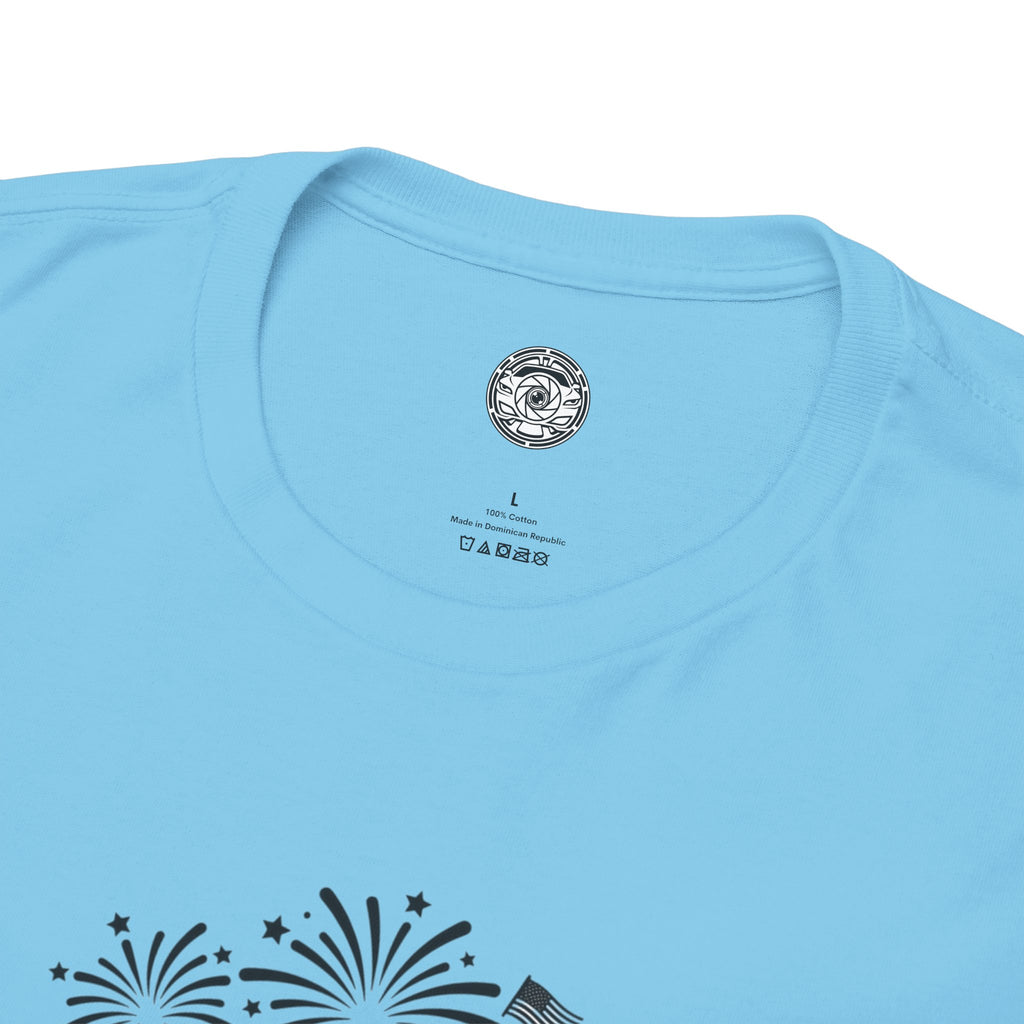 Unisex Heavy Cotton Tee — 4th of July — Modern American Muscle