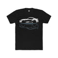 Men's Cotton Crew Tee — A80 & A90 Reflection