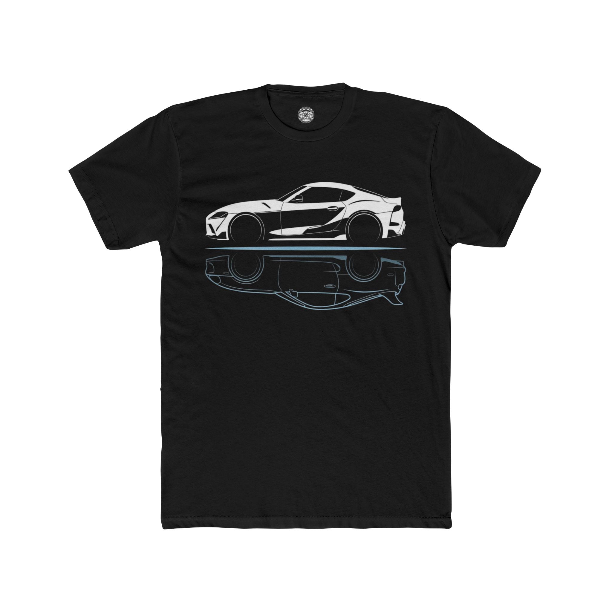 Men's Cotton Crew Tee — A80 & A90 Reflection