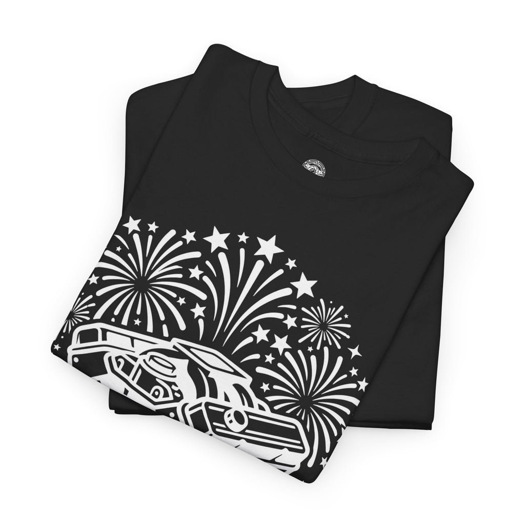 Unisex Heavy Cotton Tee — V8/Fireworks