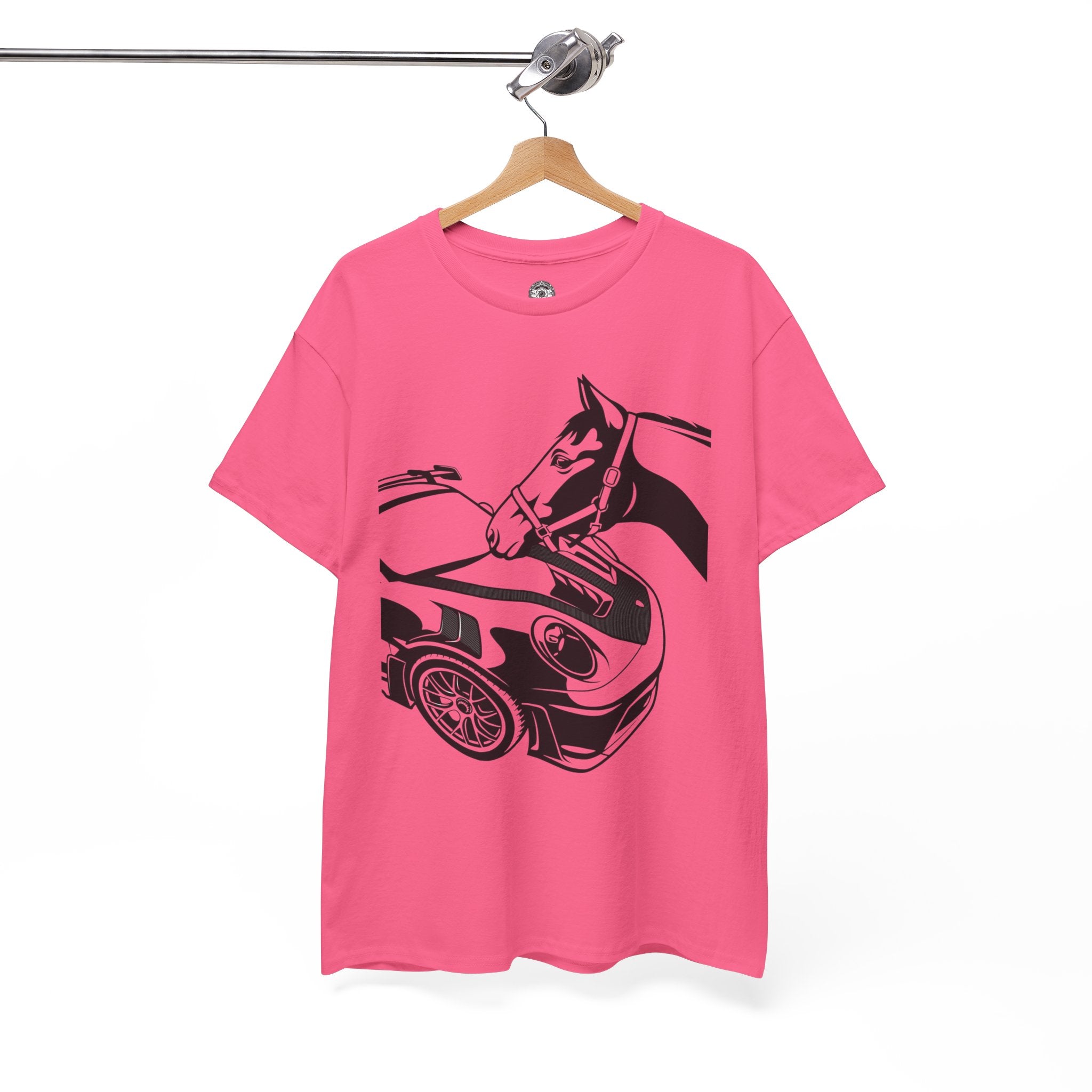 Unisex Heavy Cotton Tee — 992 vs Horse (Viral Video)