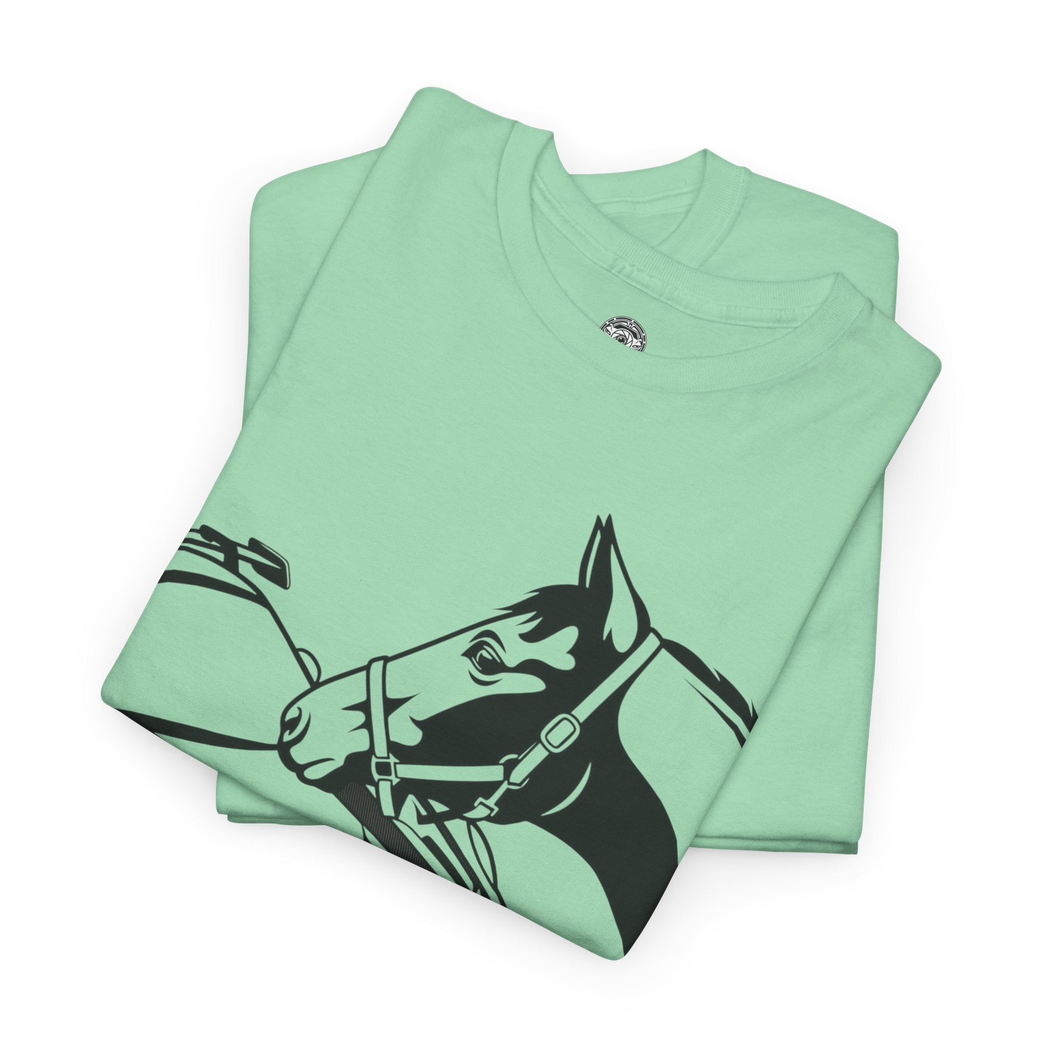 Unisex Heavy Cotton Tee — 992 vs Horse (Viral Video)