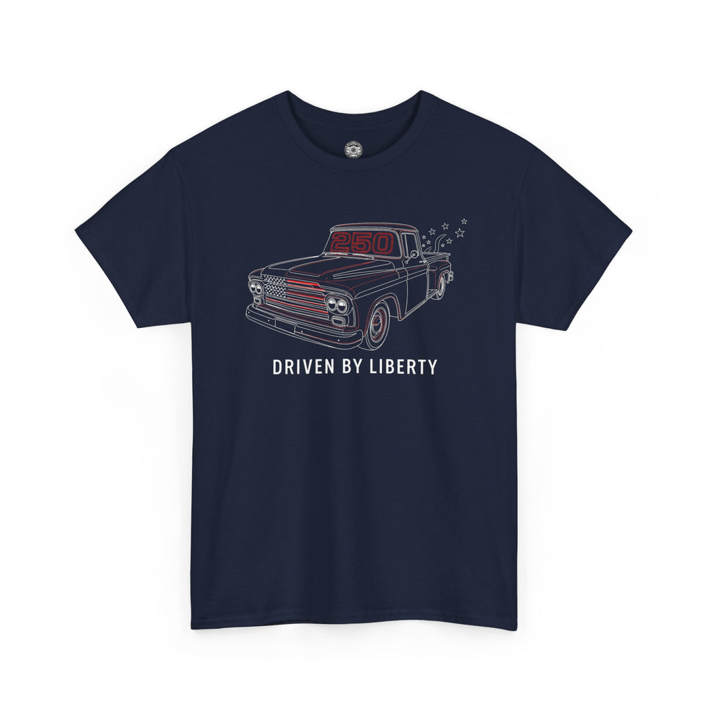 Unisex Heavy Cotton Tee — Driven by Liberty
