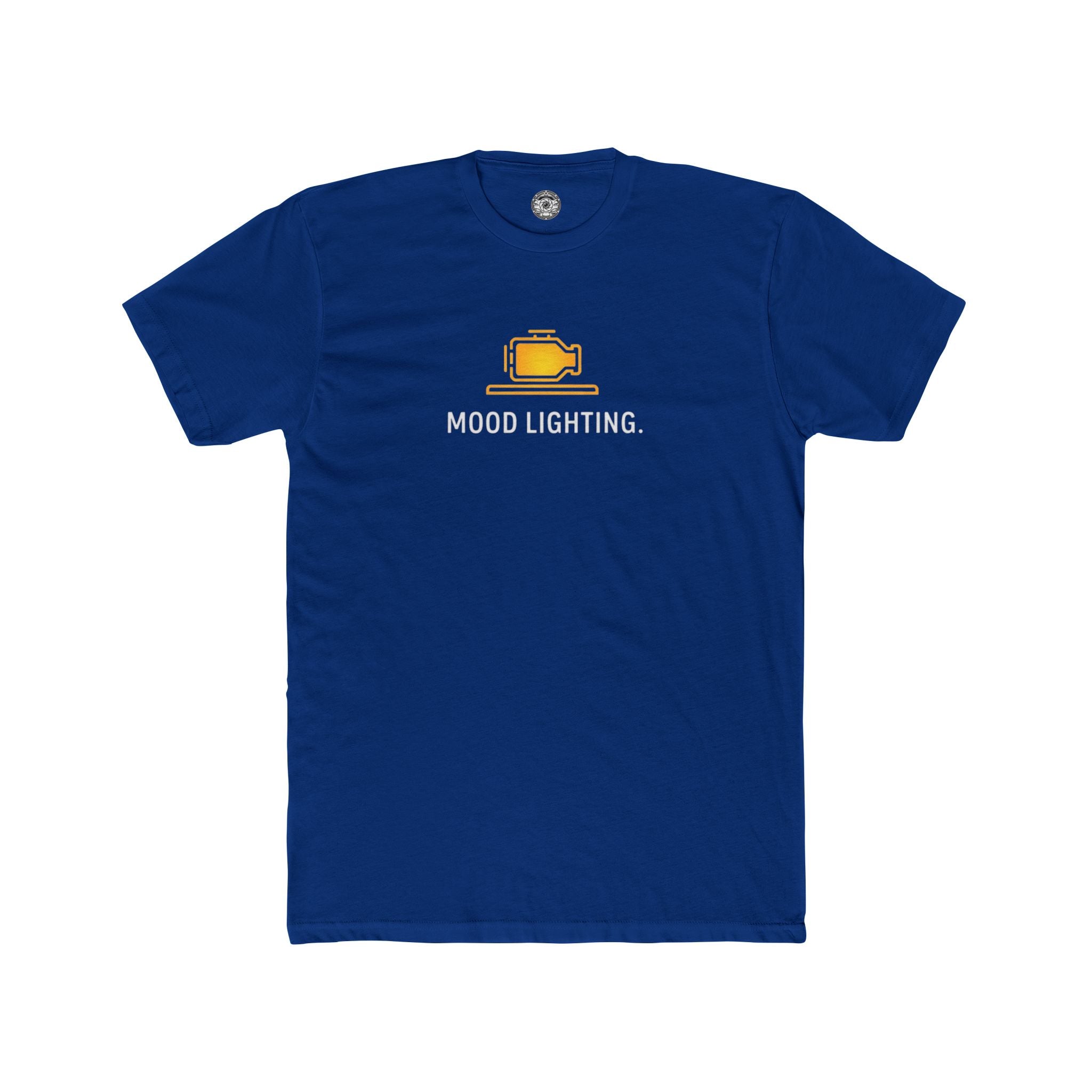 Men's Cotton Crew Tee — Mood Lighting.