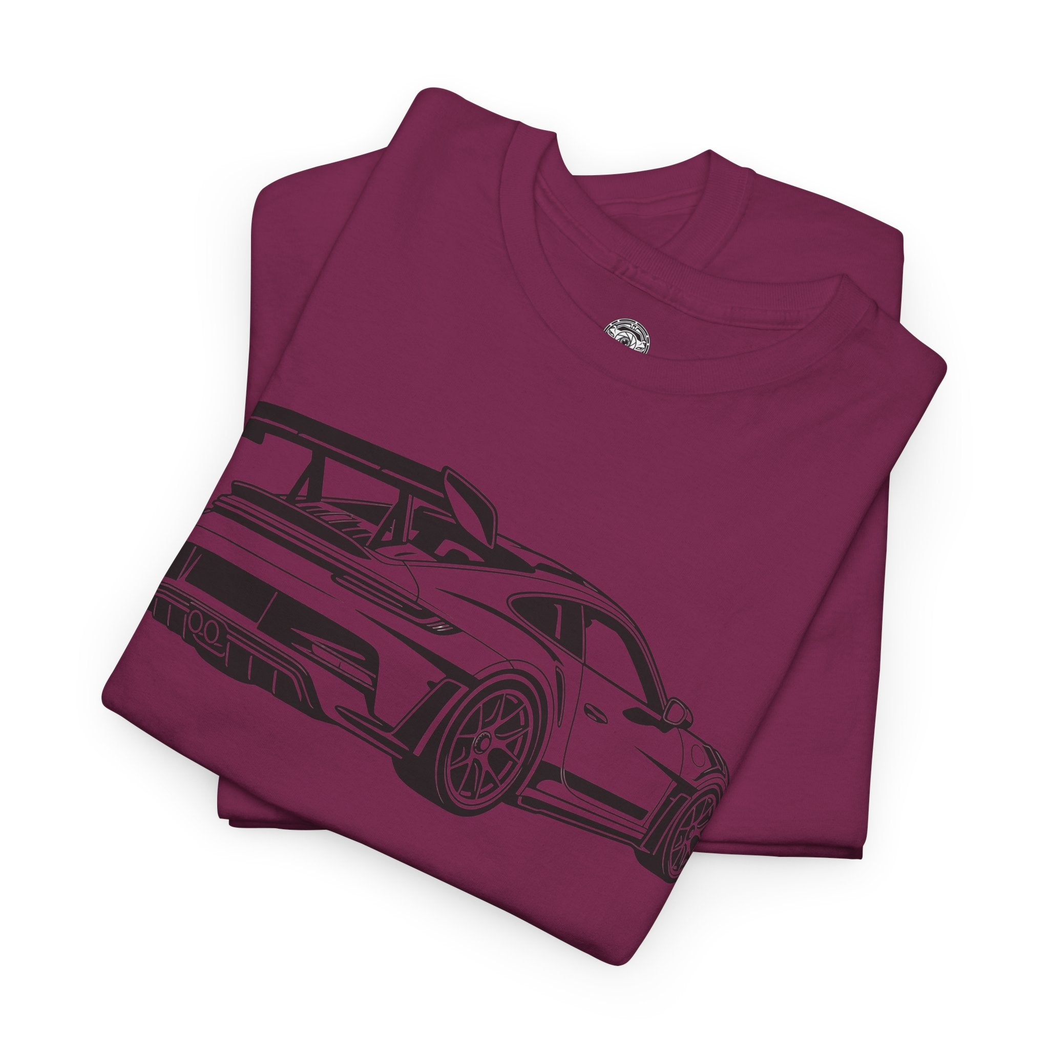 Unisex Heavy Cotton Tee — 992 Rear Profile
