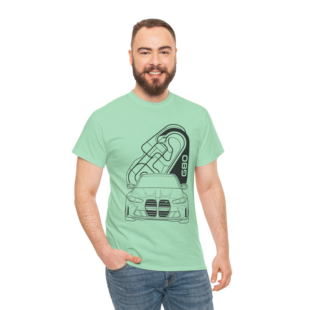 Unisex Heavy Cotton Tee — G80 Track