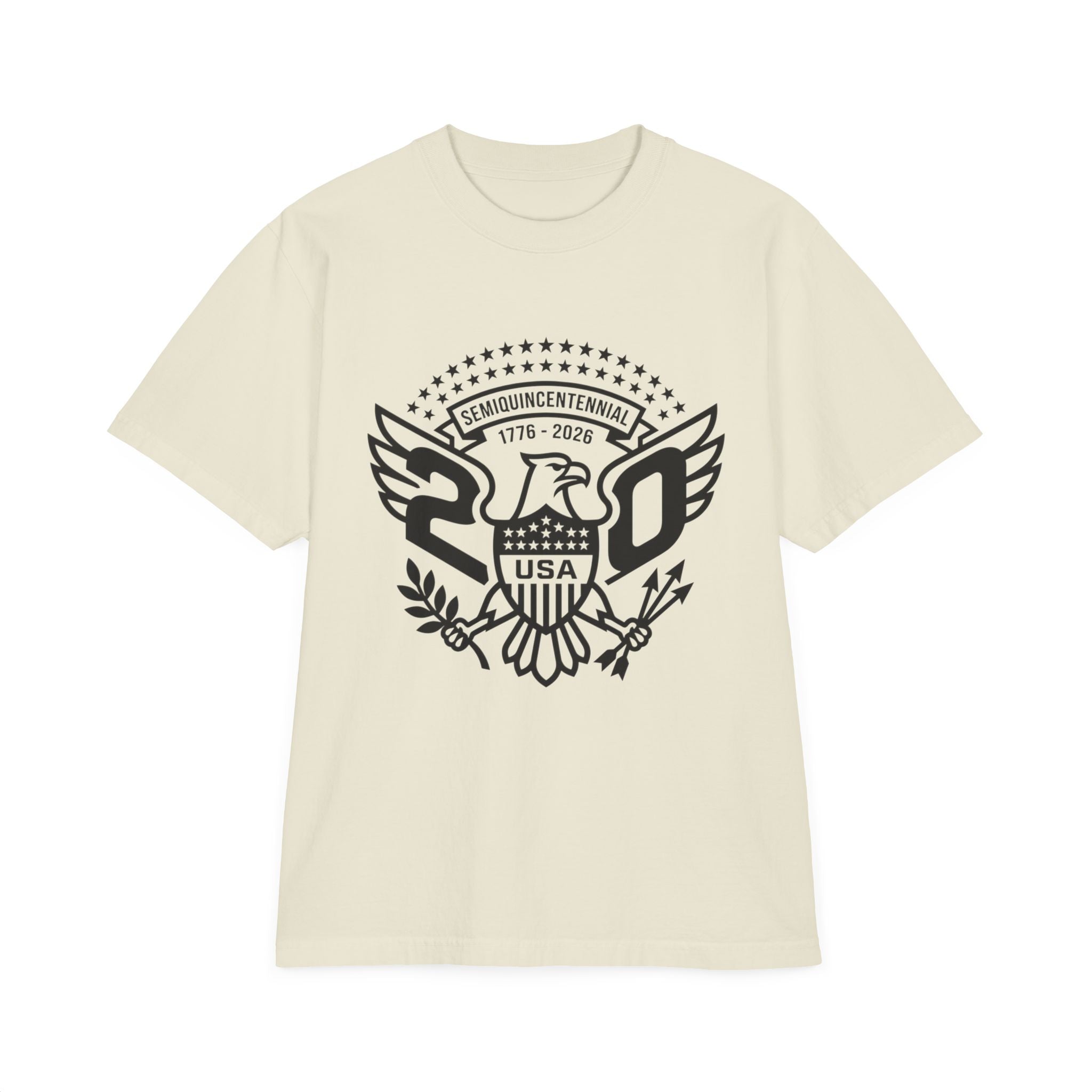 Unisex Garment-Dyed T-Shirt — America's 250th Eagle