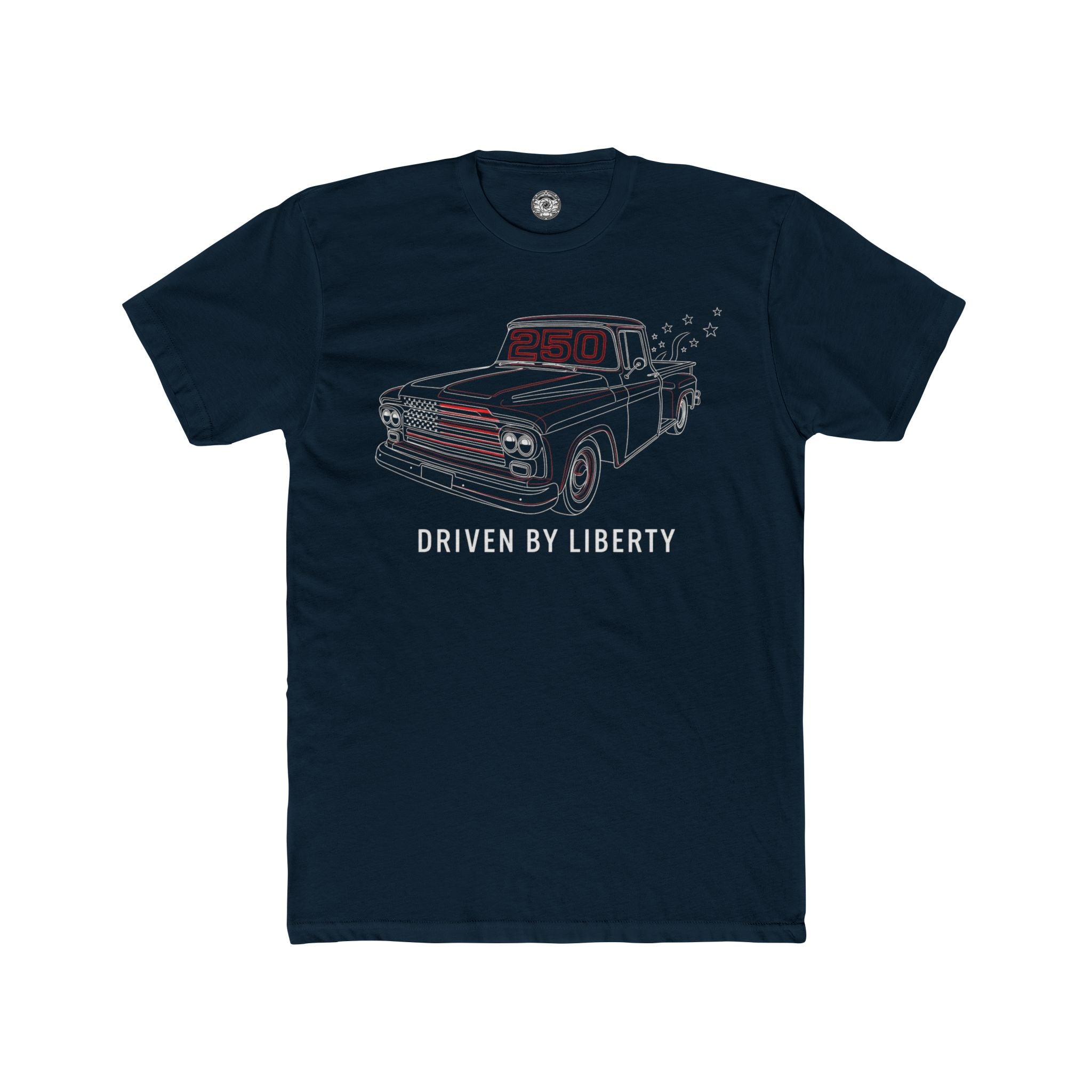 Men's Cotton Crew Tee — Driven by Liberty