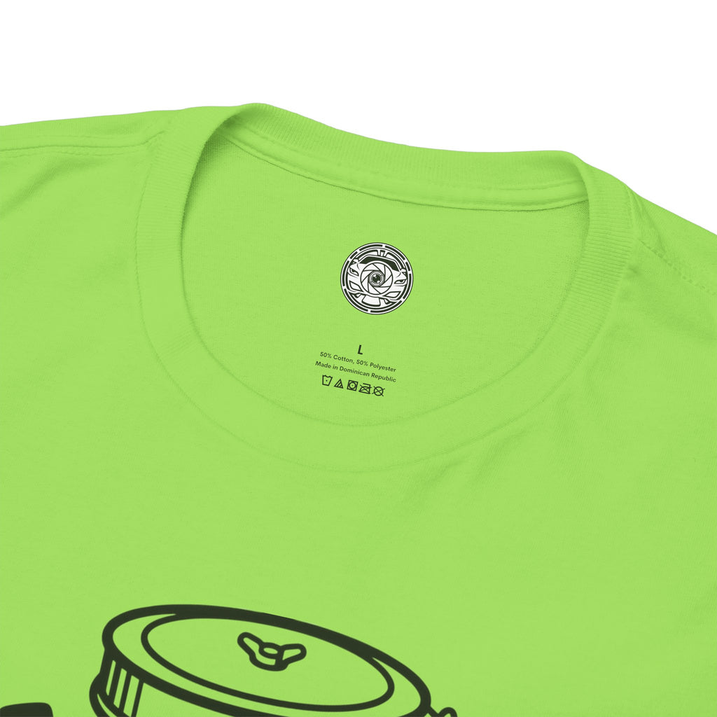 Unisex Heavy Cotton Tee — Engine Illustration (Big Block)