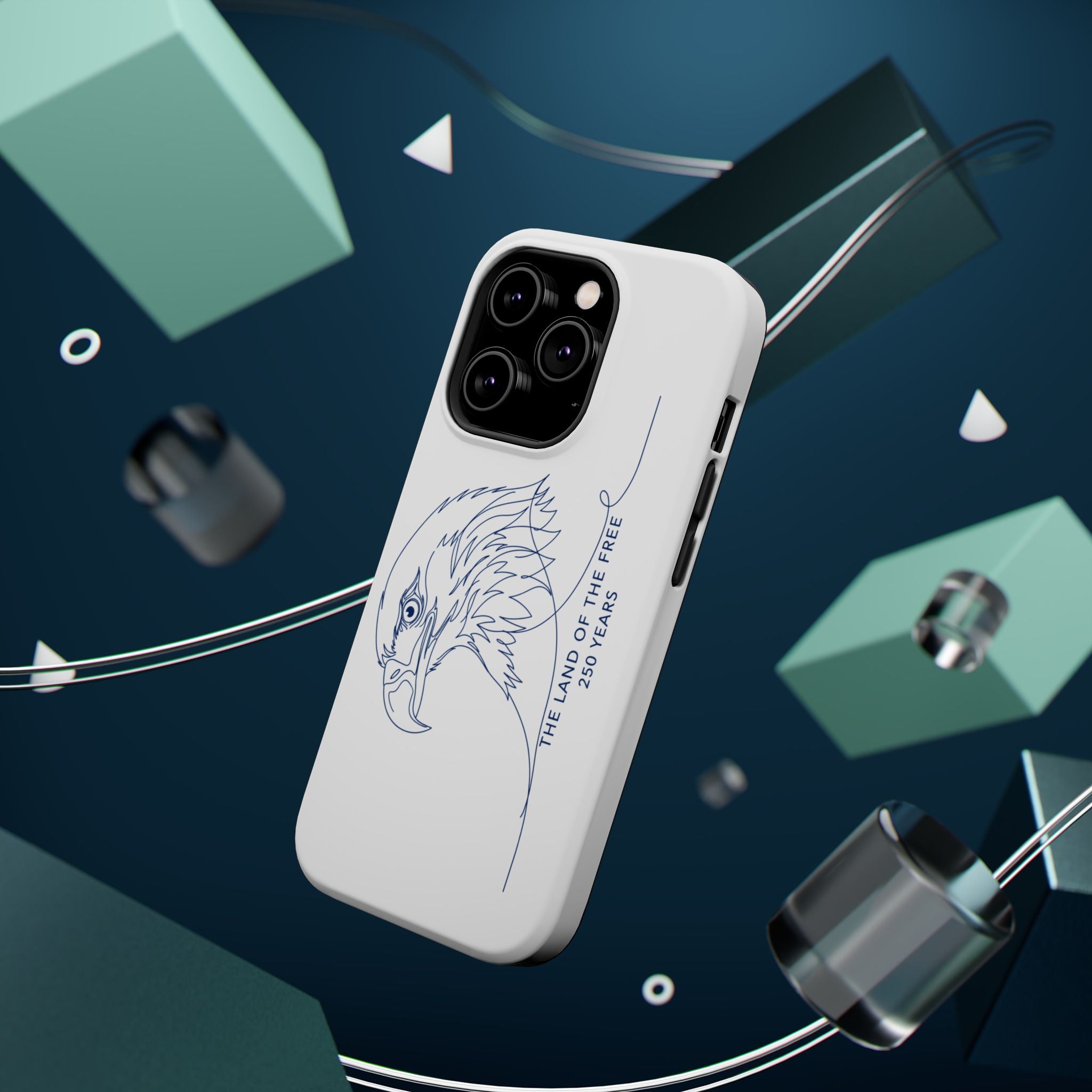 Magnetic Impact-Resistant Phone Case — "The Land of the Free" 250 Years