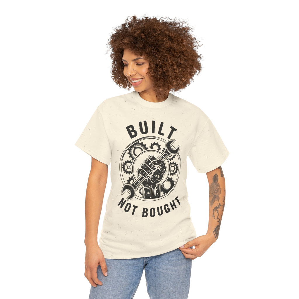 Unisex Heavy Cotton Tee — Built Not Bought