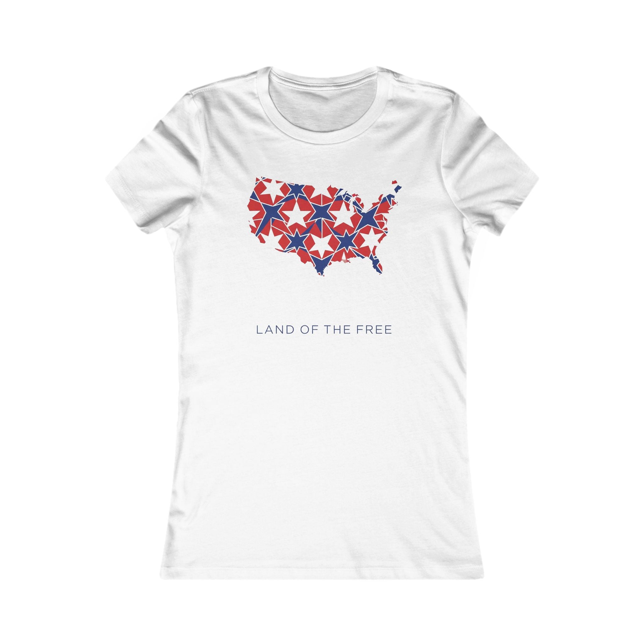 Women's Tee — USA Star Map