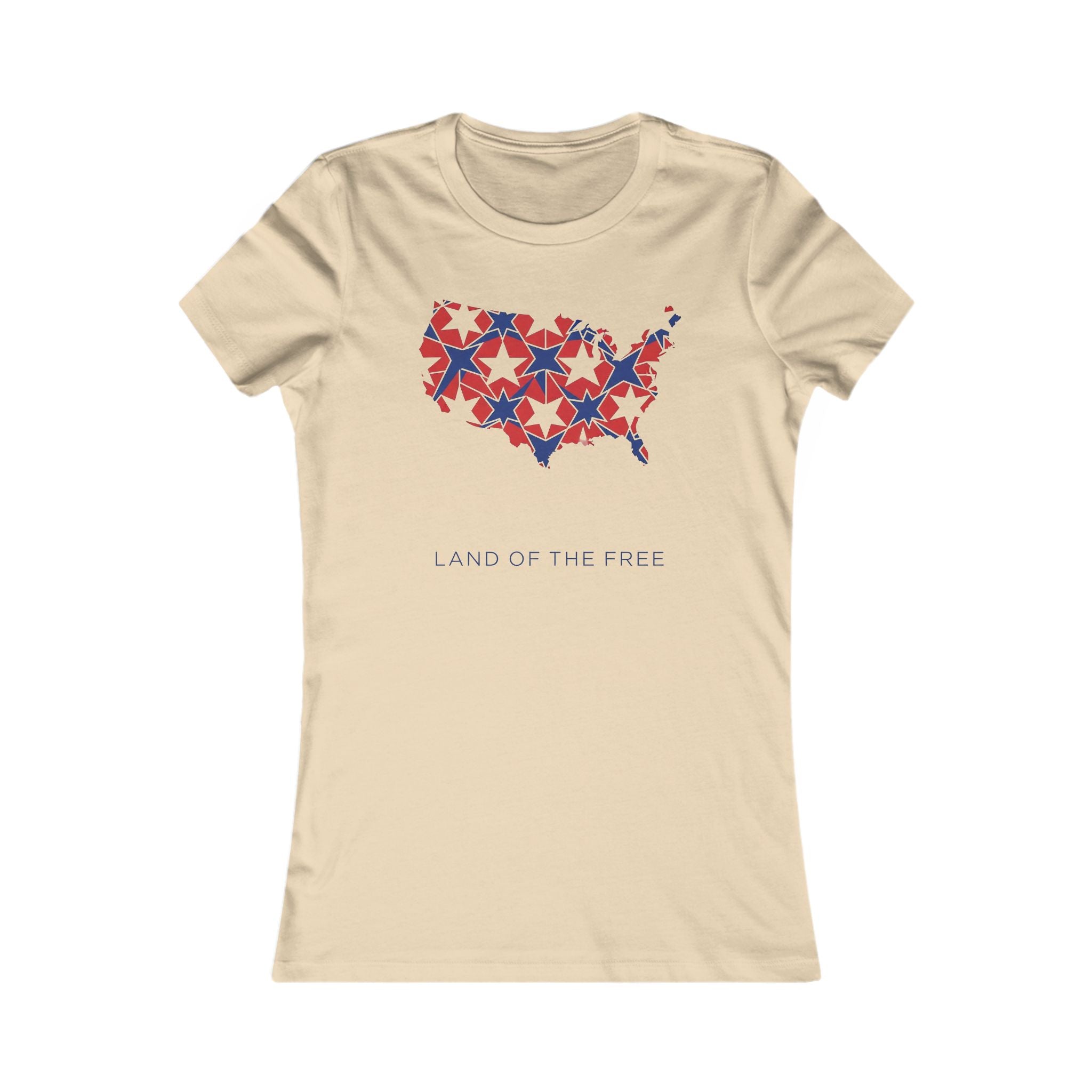 Women's Tee — USA Star Map