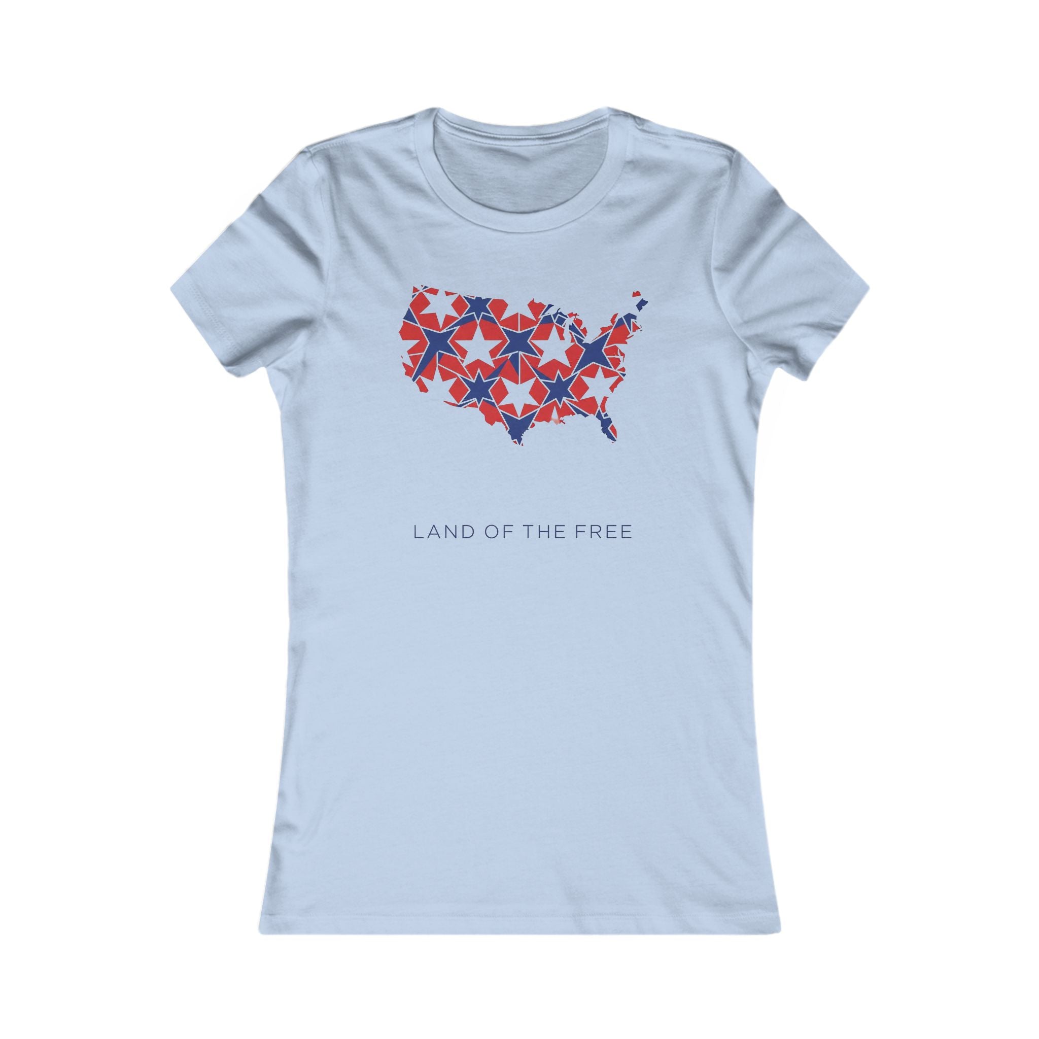 Women's Tee — USA Star Map