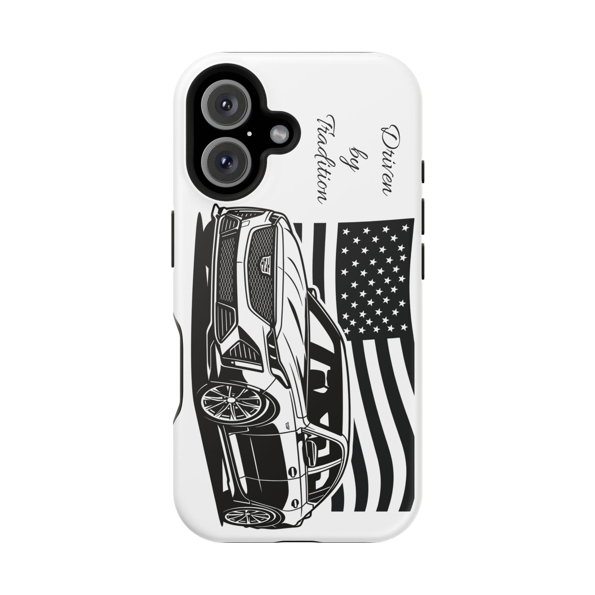Magnetic Impact-Resistant Phone Case — "Driven by Tradition"