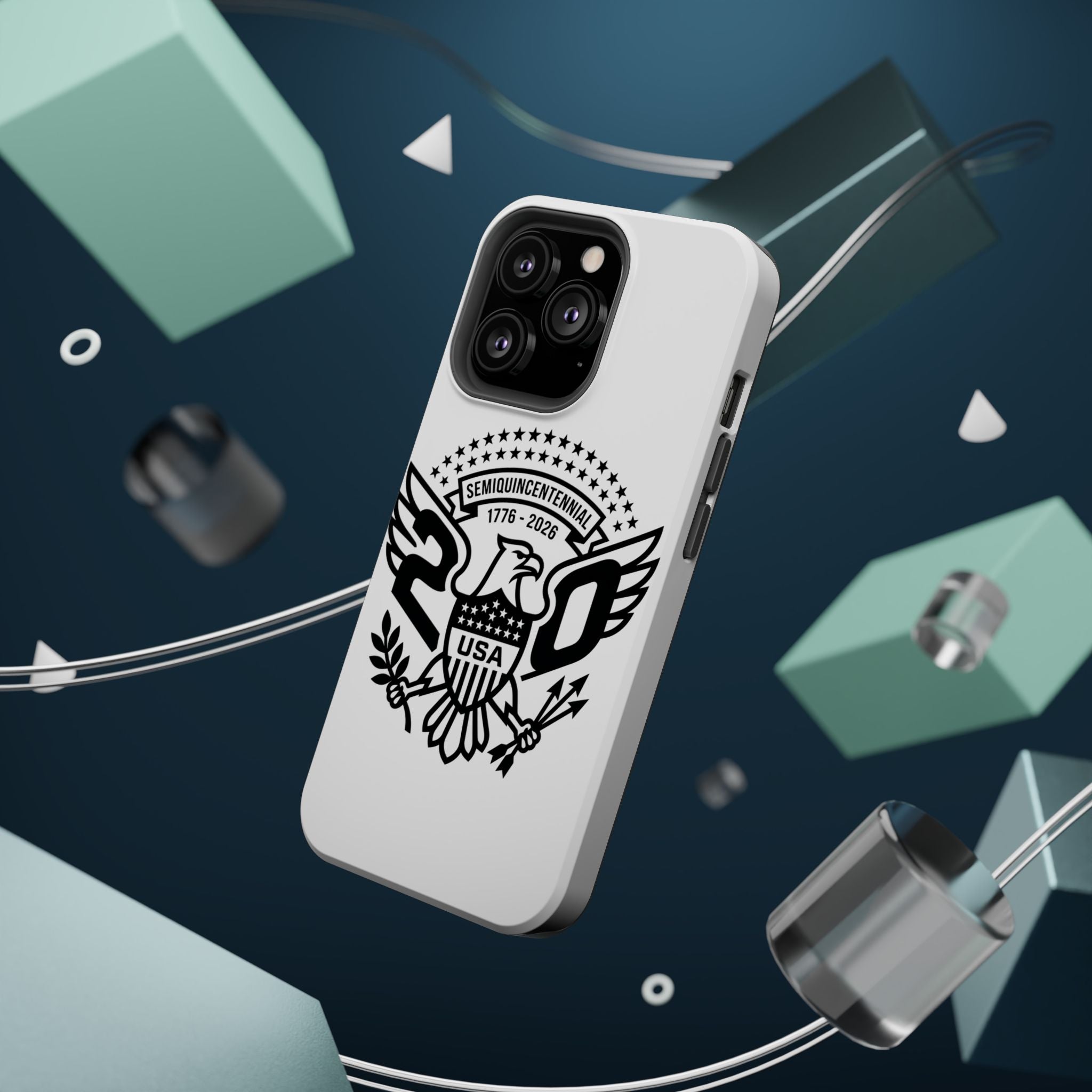 Magnetic Impact-Resistant Phone Case — USA Semiquincentennial