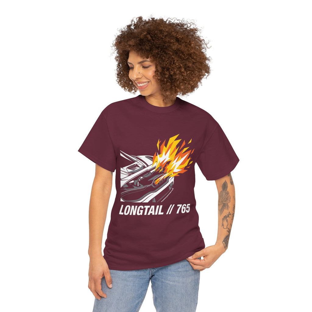 Unisex Heavy Cotton Tee — 765LT Flames