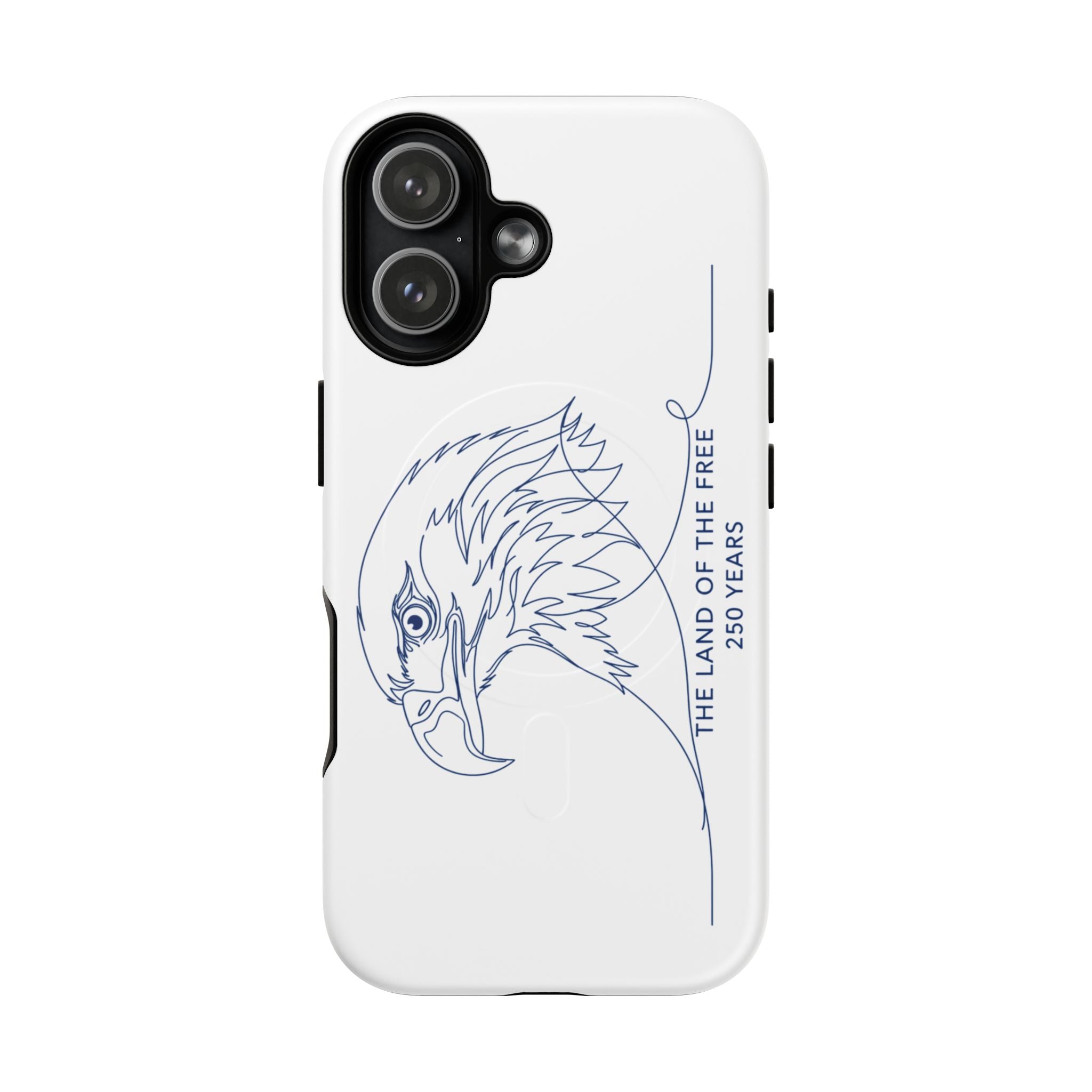 Magnetic iPhone 17 Case — "The Land of the Free, 250 Years"