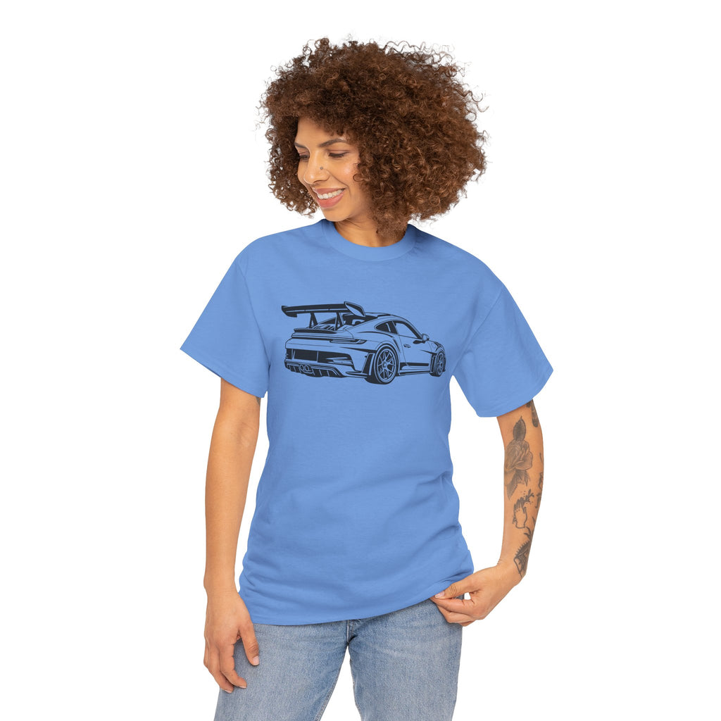 Unisex Heavy Cotton Tee — 992 Rear Profile