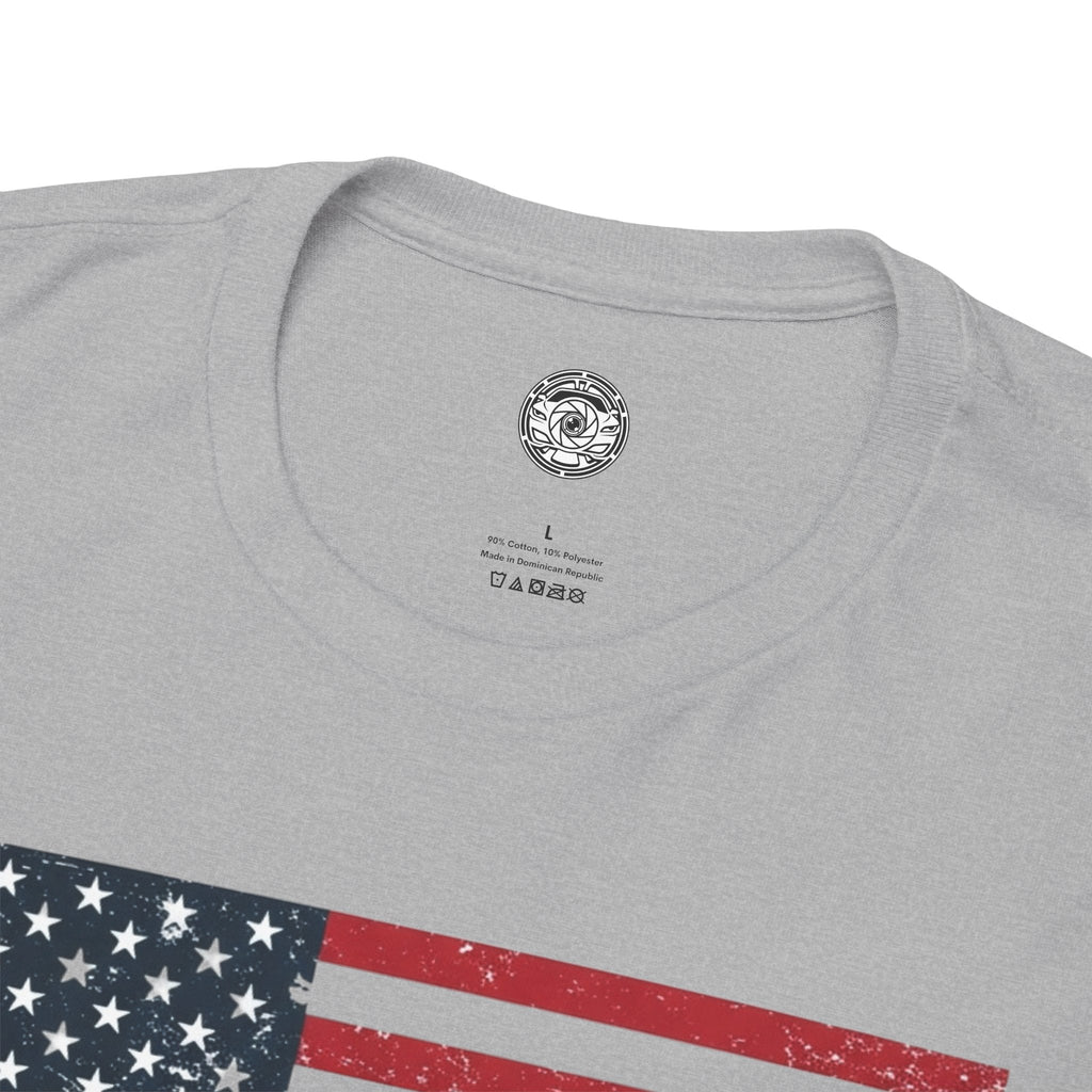Unisex Heavy Cotton Tee — Explore America: Legacy of Adventure