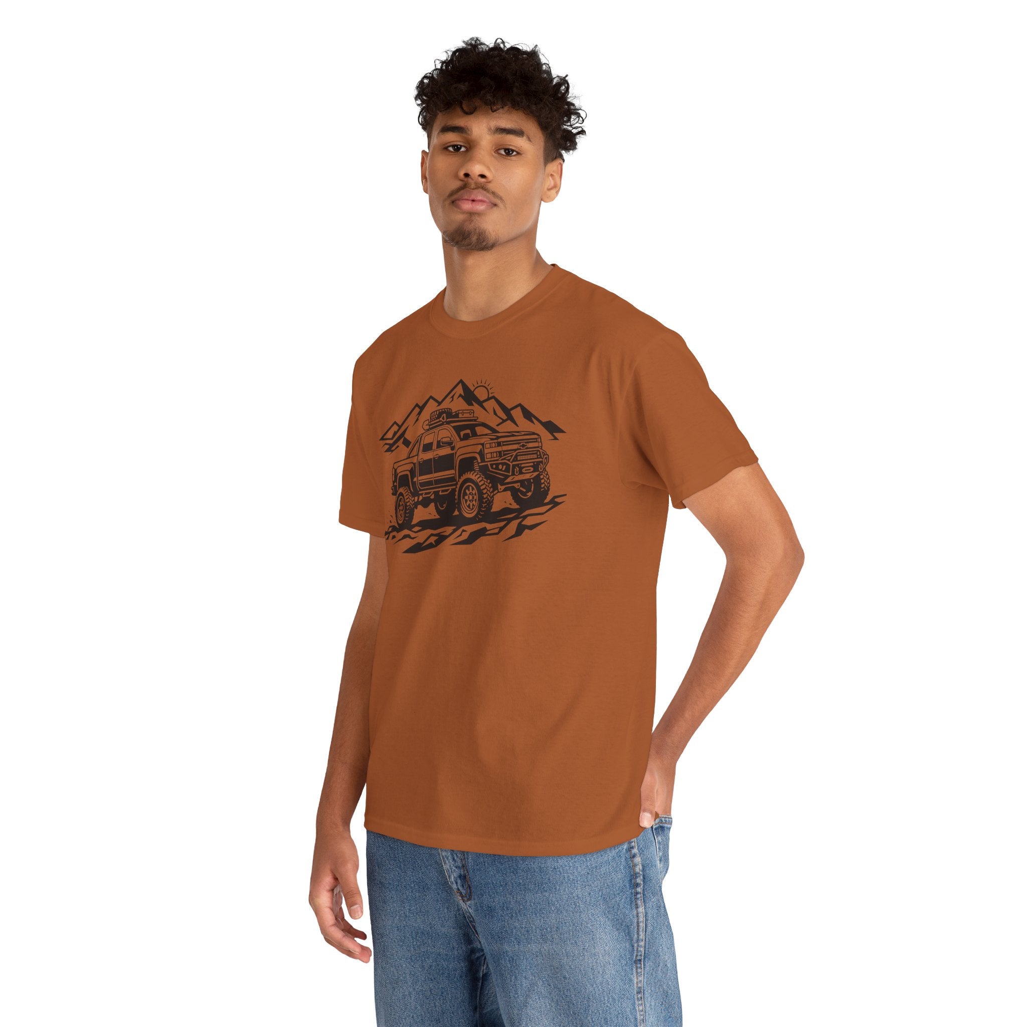 Unisex Heavy Cotton Tee — Mountain 4x4 Adventure