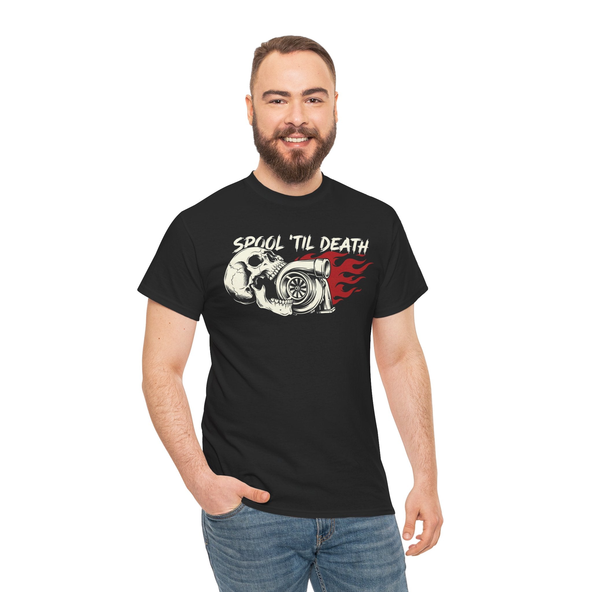 Unisex Heavy Cotton Tee — Spool ’til Death