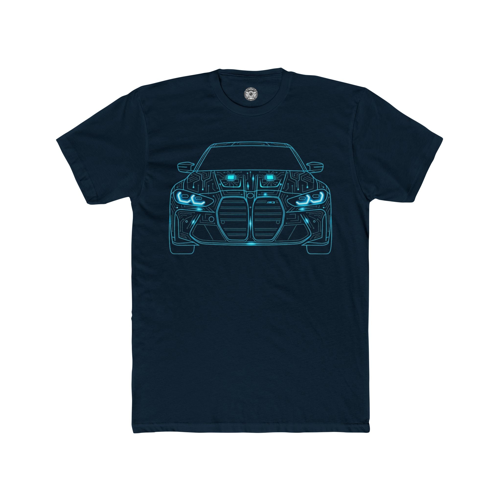 Men's Cotton Crew Tee — Circuitboard G80